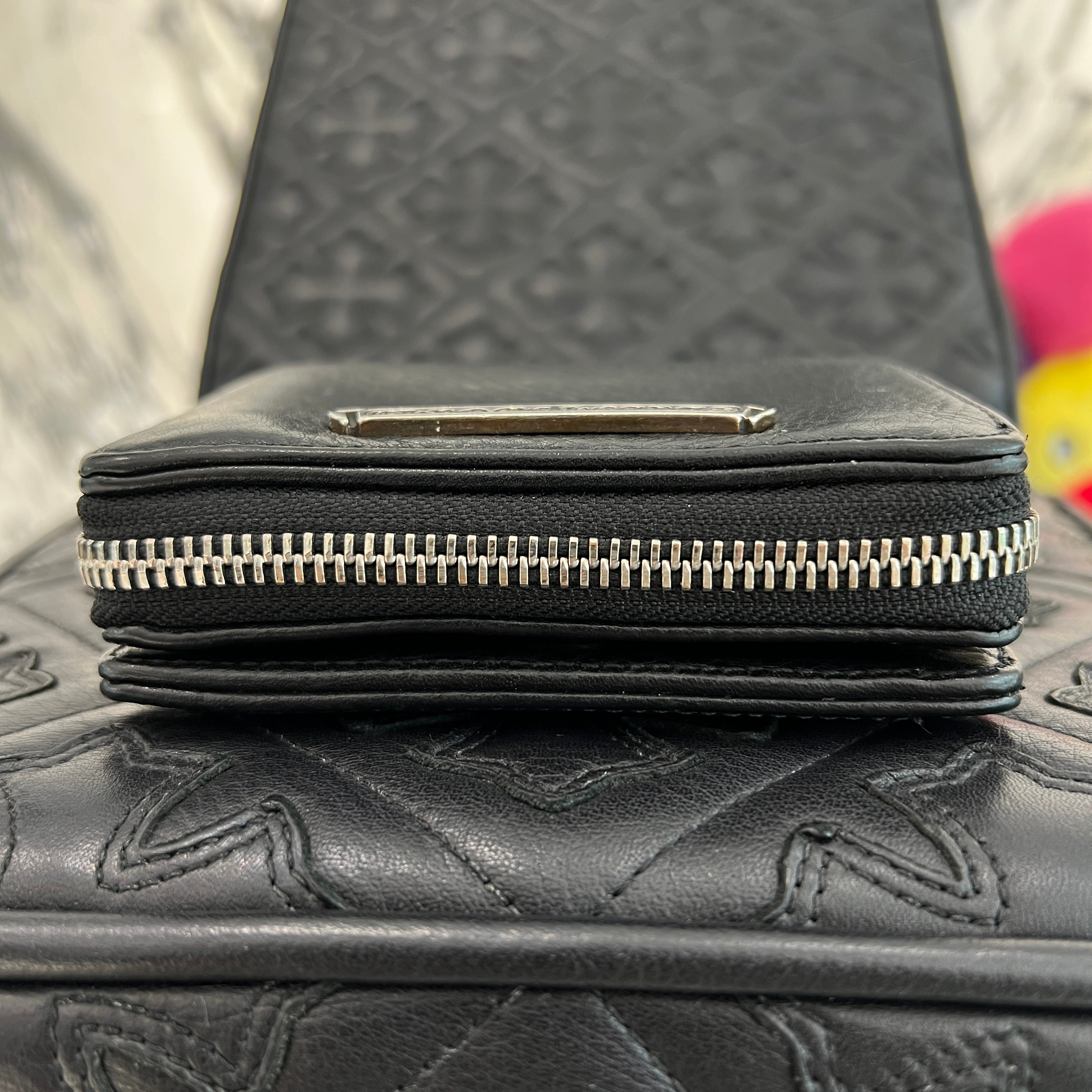 CHROME HEARTS Square Zip Bill Wallet クロムハーツ スクエアジップ ビルウォレット