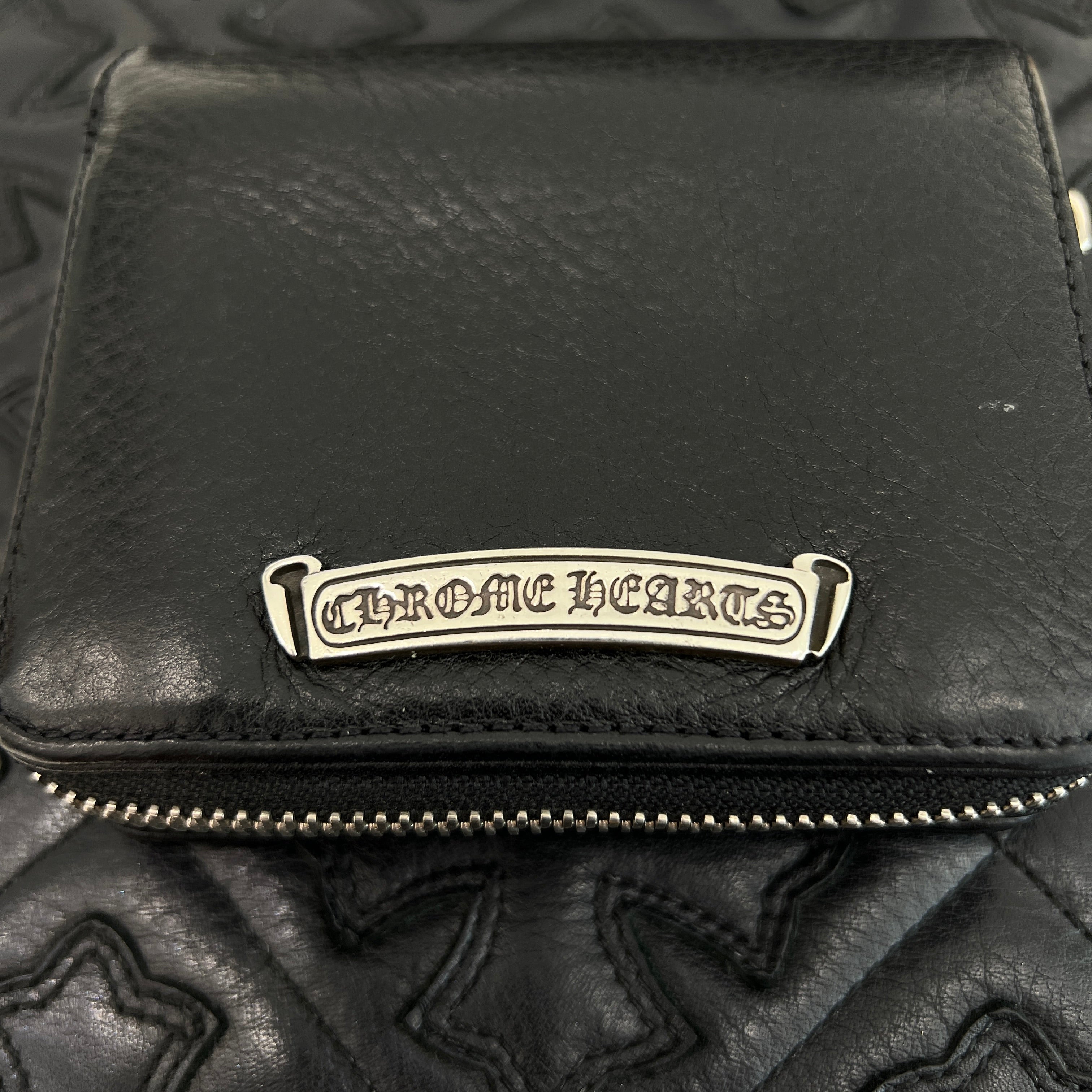 CHROME HEARTS Square Zip Bill Wallet クロムハーツ スクエアジップ ビルウォレット
