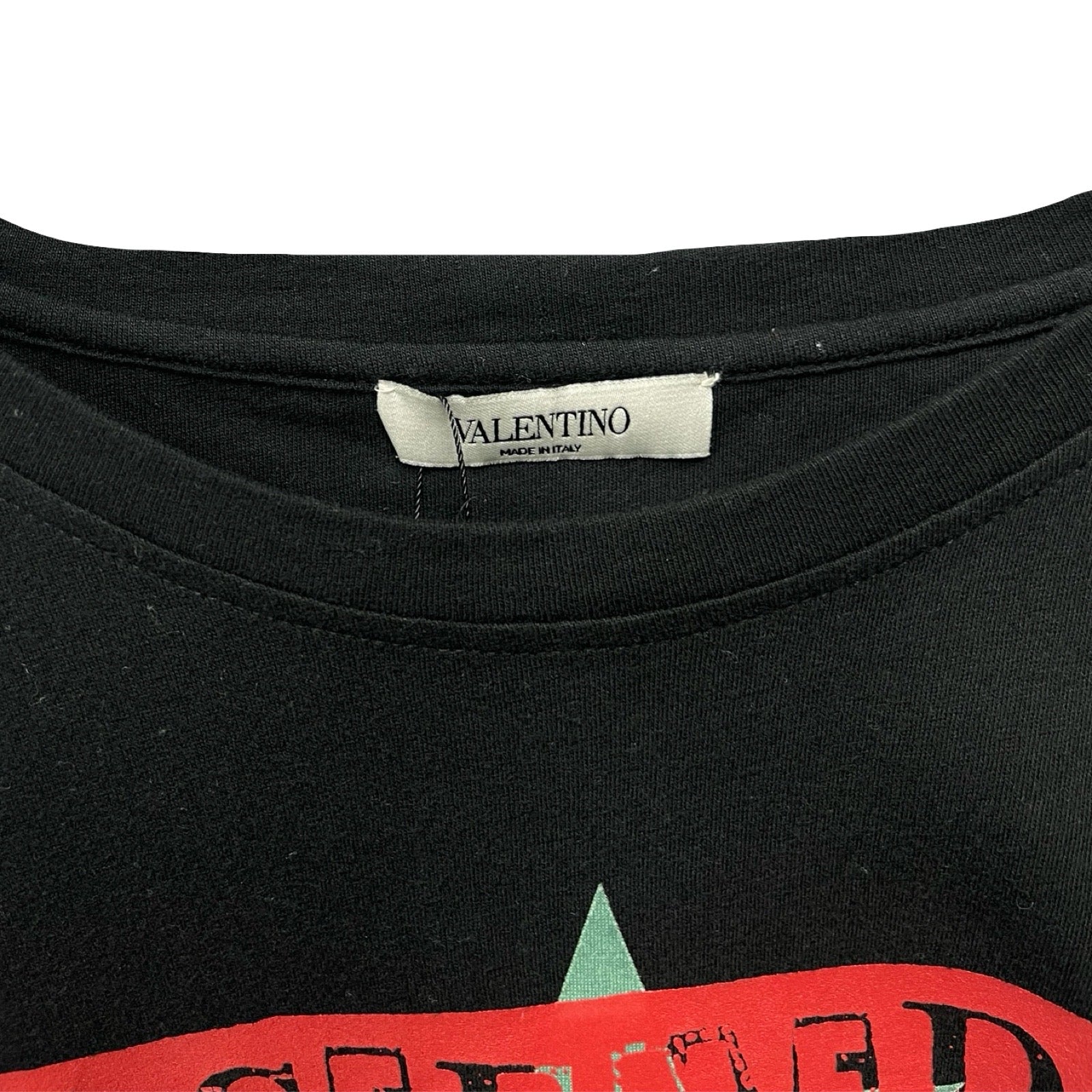 VALENTINO × Jamie Reid Star 2020SS Print Tee NV0MG09R46M Size M