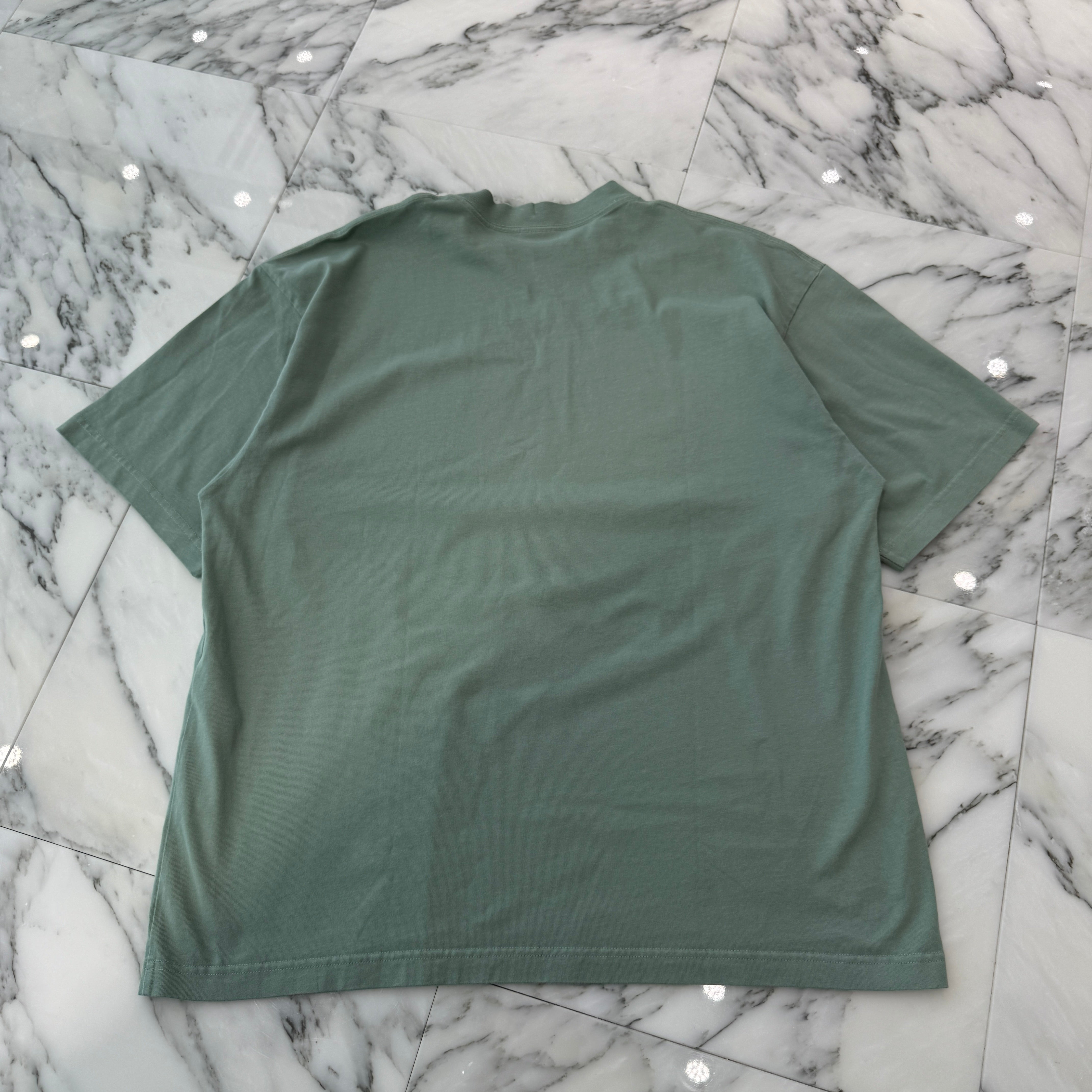 BALENCIAGA 2025SS Double B Logo Print Tee 764235 TSVU4 Size L バレンシアガ ダブルBロゴ プリント Tシャツ サイズL