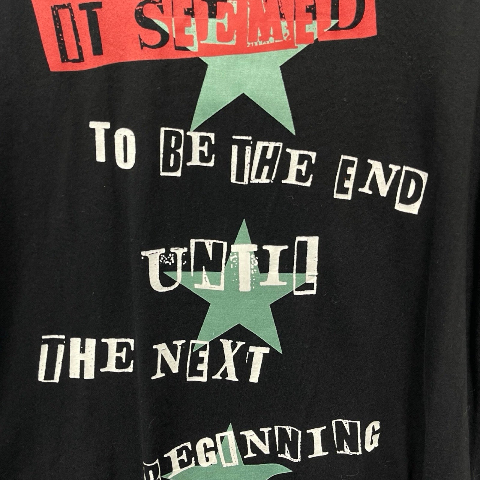 VALENTINO × Jamie Reid Star 2020SS Print Tee NV0MG09R46M Size M