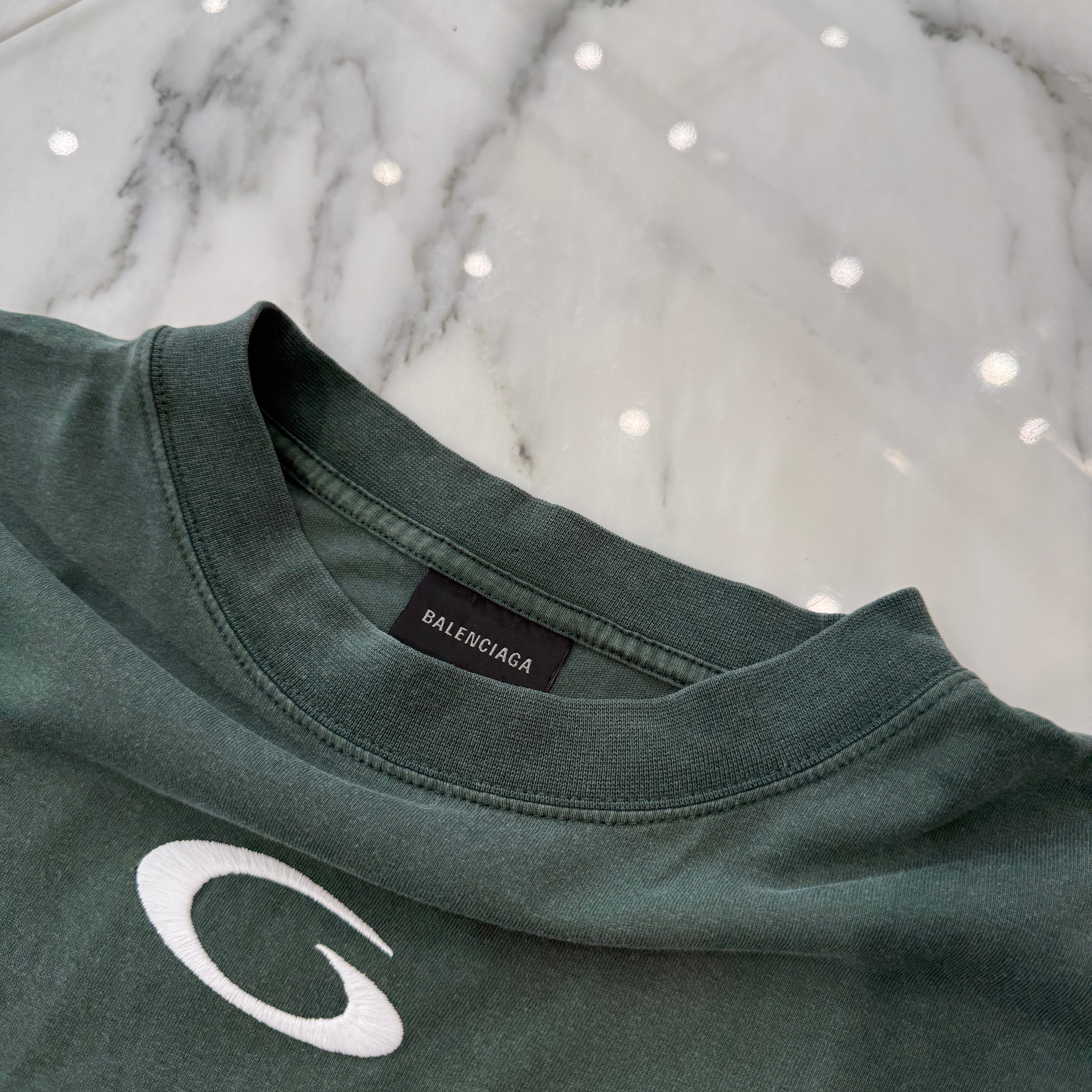 BALENCIAGA 2025SS Basketball Oversize Tee 850353 TTVG2 Size M バレンシアガ バスケットボール オーバーサイズ Tシャツ サイズM