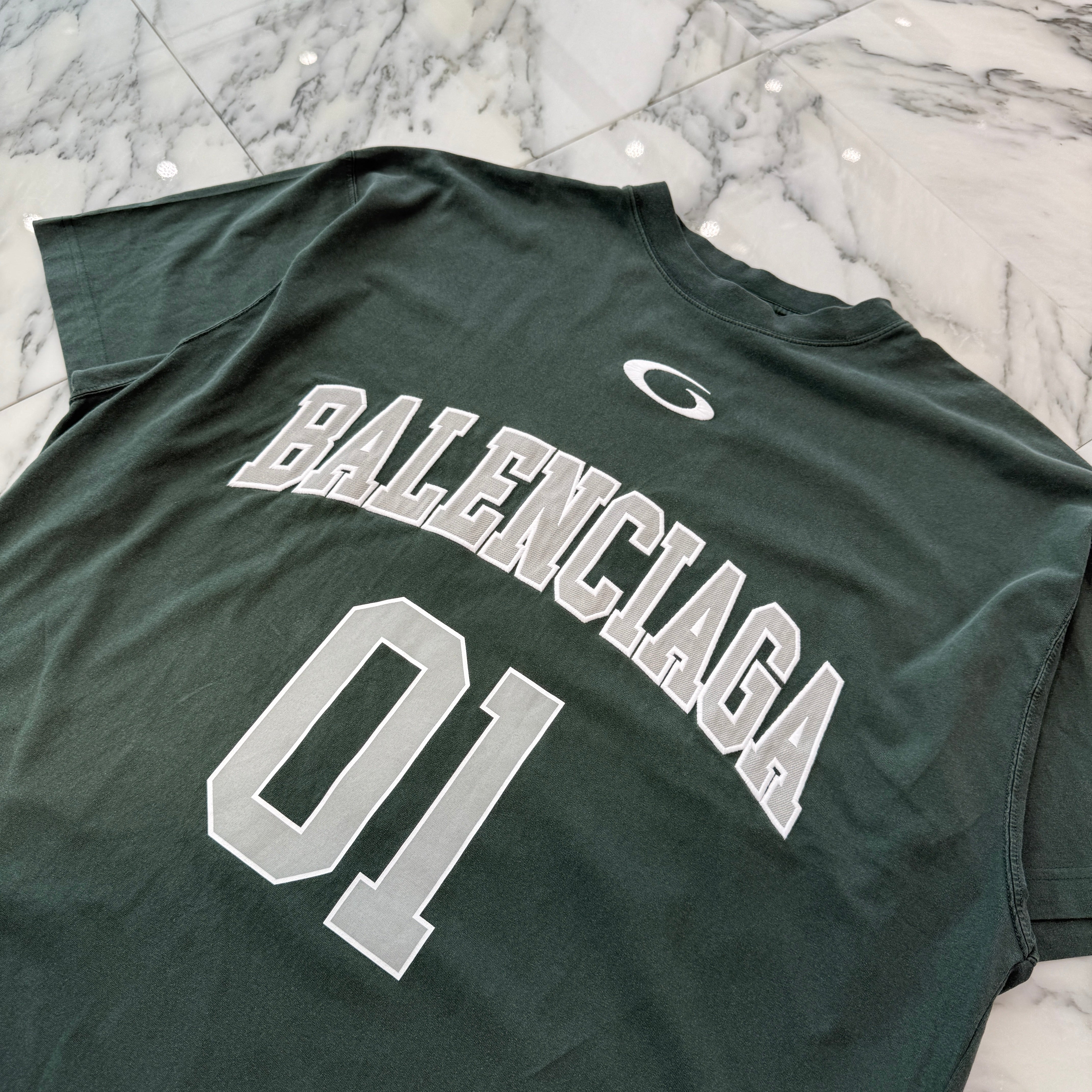 BALENCIAGA 2025SS Basketball Oversize Tee 850353 TTVG2 Size M バレンシアガ バスケットボール オーバーサイズ Tシャツ サイズM