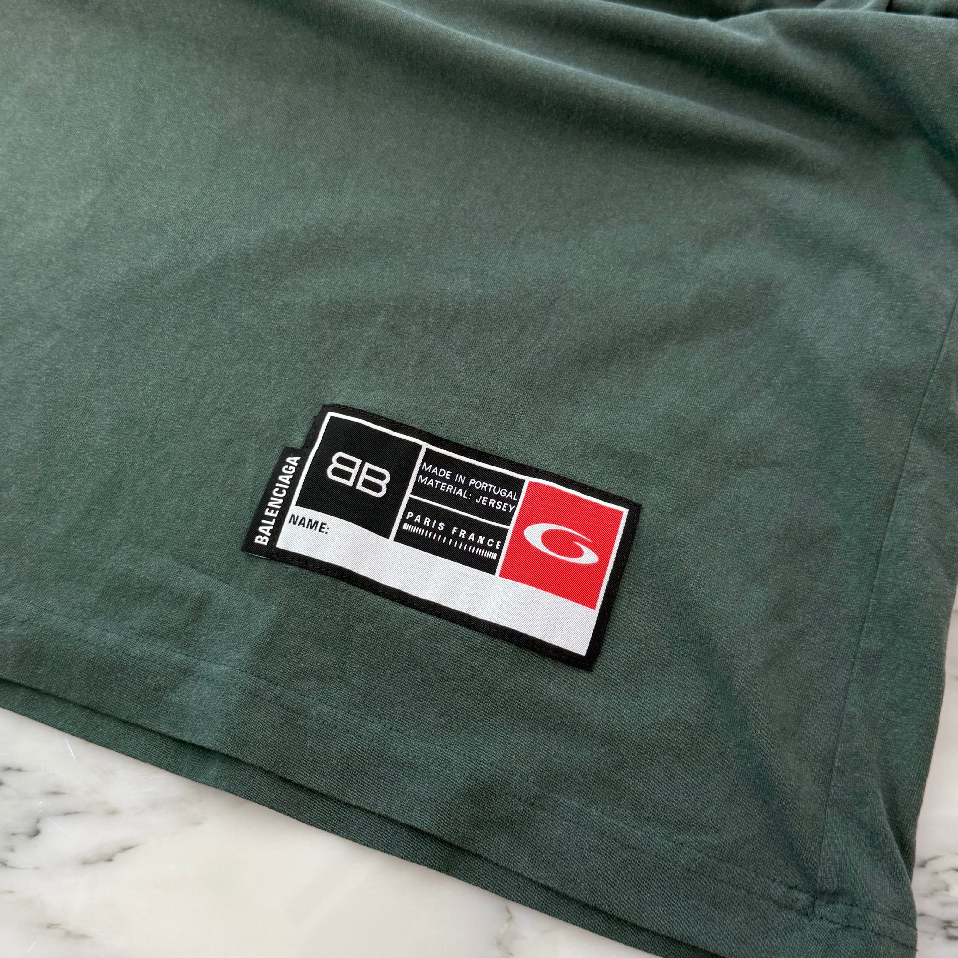 BALENCIAGA 2025SS Basketball Oversize Tee 850353 TTVG2 Size M バレンシアガ バスケットボール オーバーサイズ Tシャツ サイズM