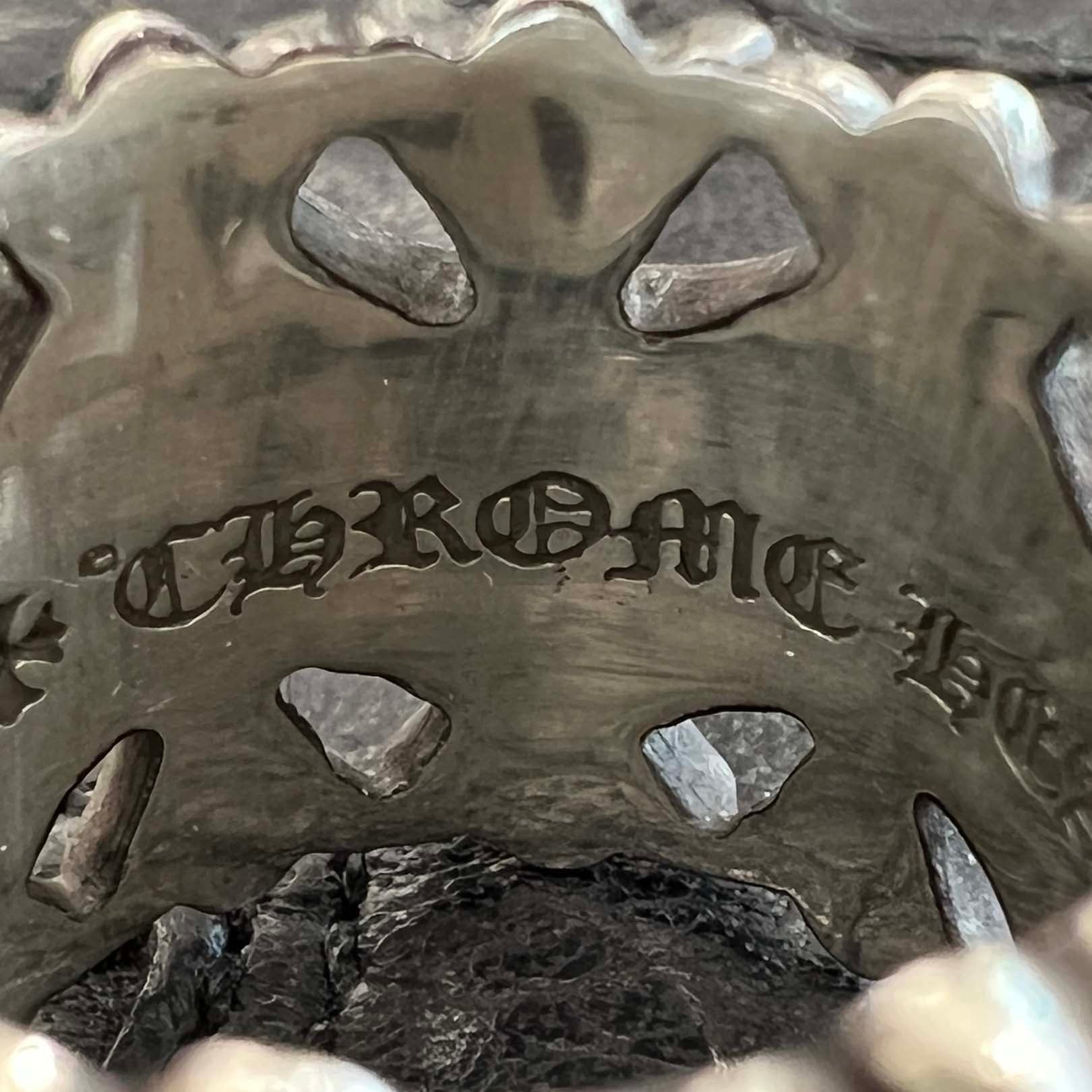 CHROME HEARTS Cemetery Cross Ring Size 18号 クロムハーツ