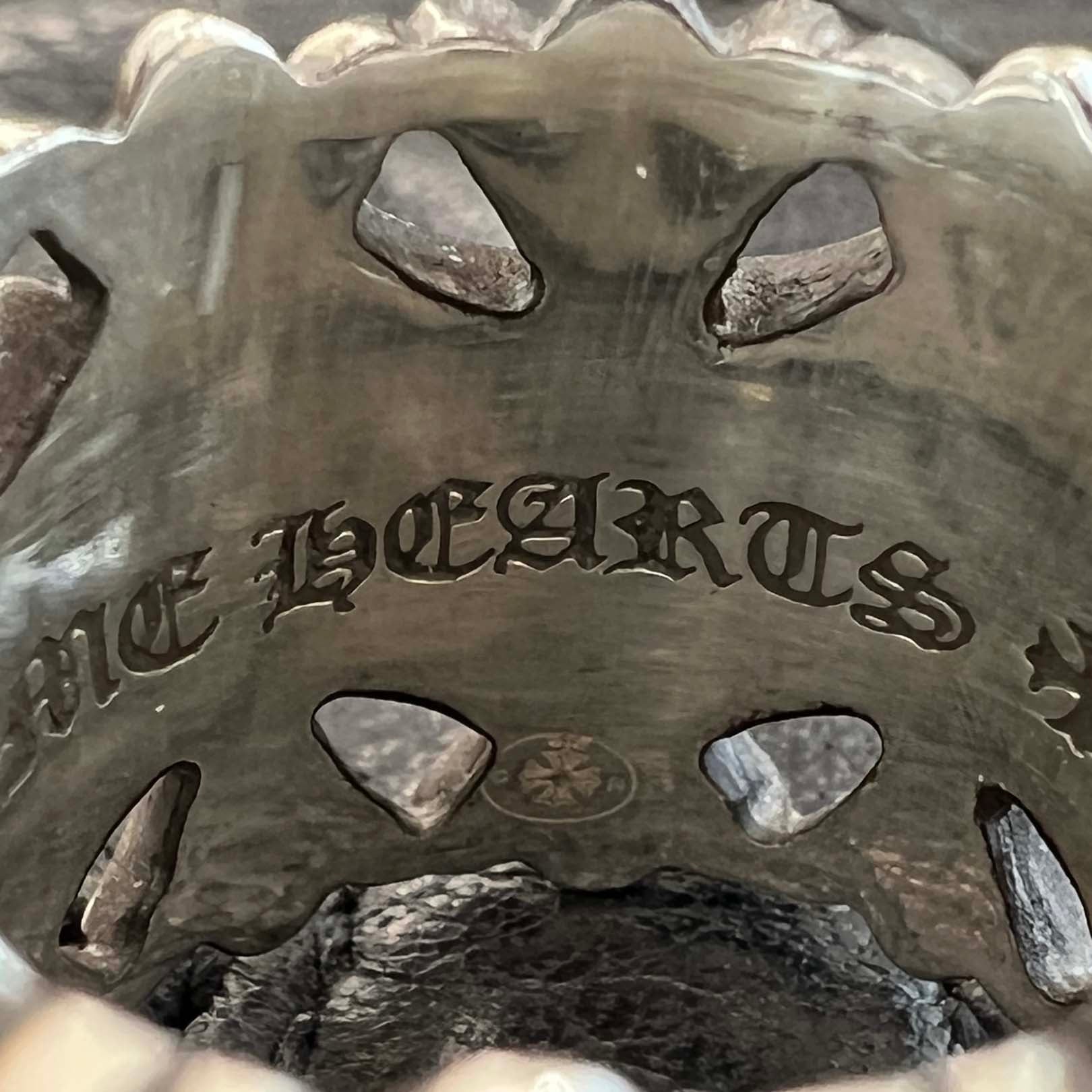 CHROME HEARTS Cemetery Cross Ring Size 18号 クロムハーツ