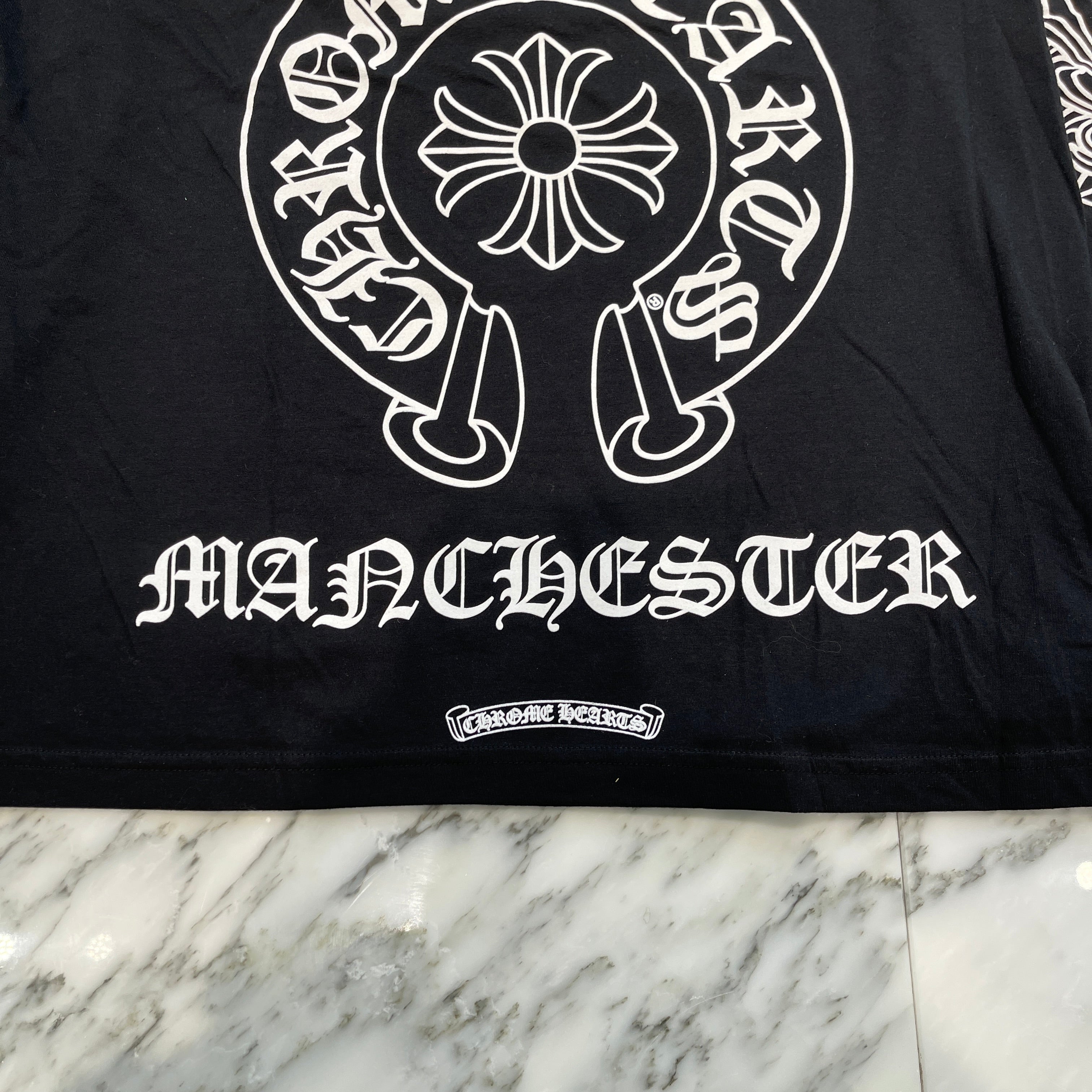 CHROME HEARTS Manchester Limited Floral Cross Horseshoe Long