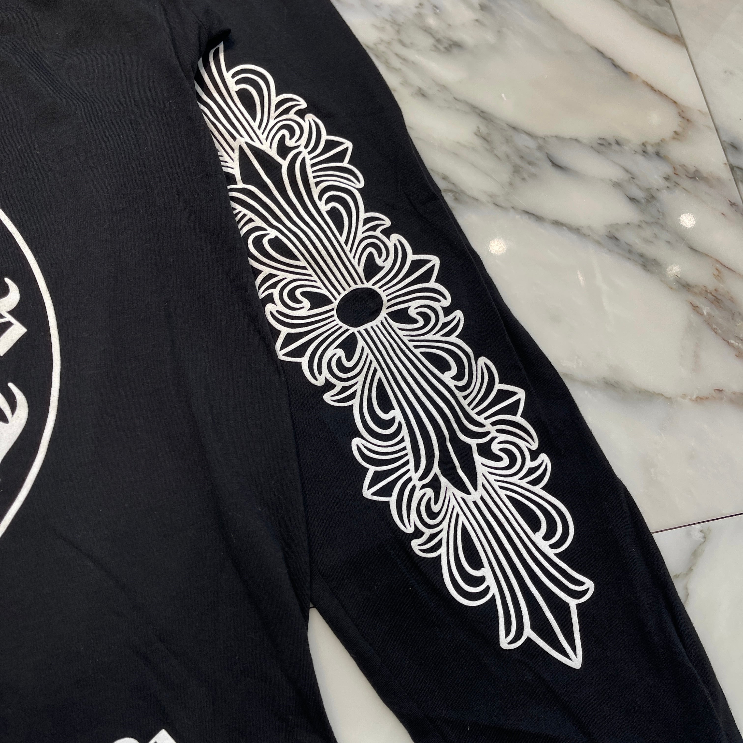 CHROME HEARTS Manchester Limited Floral Cross Horseshoe Long