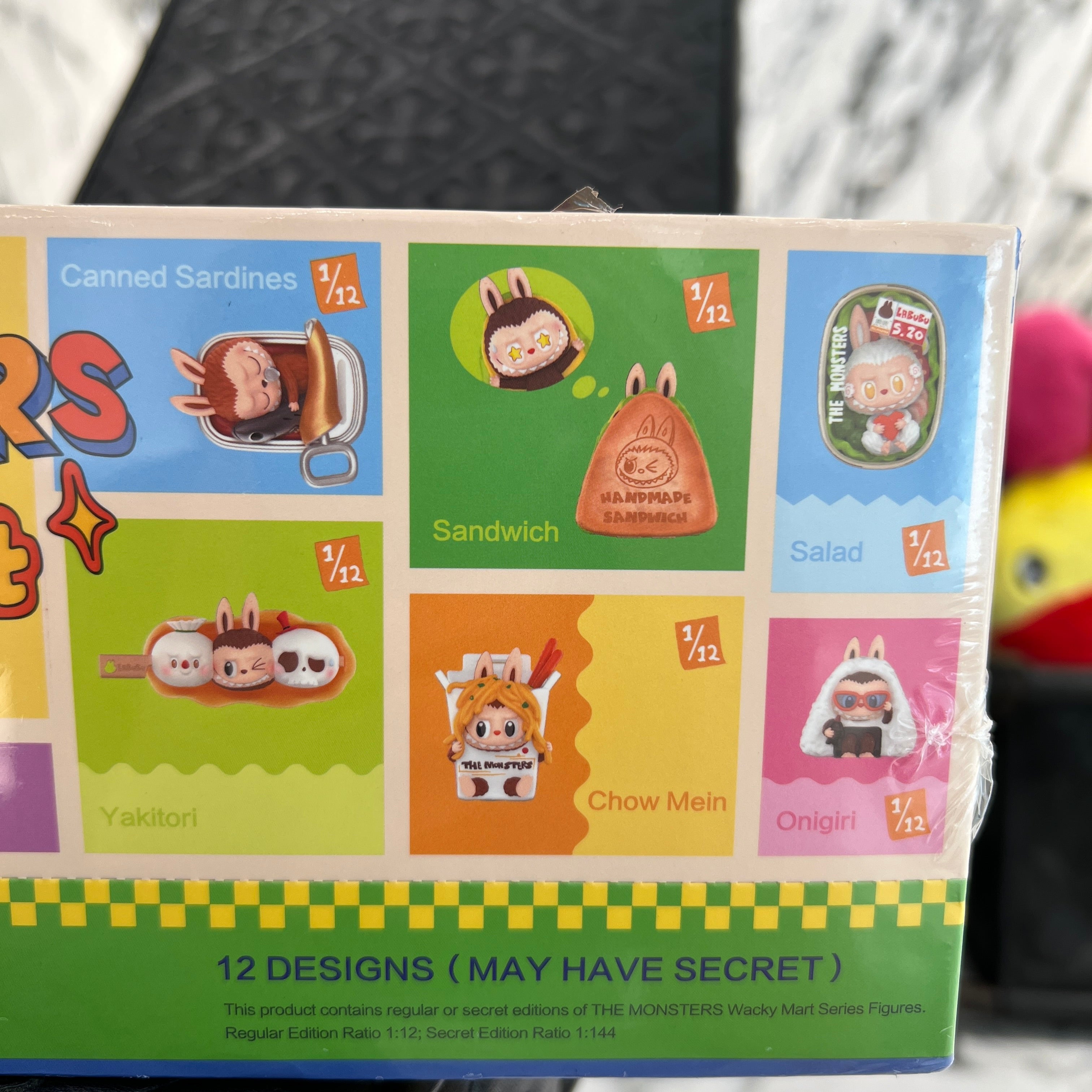 POP MART The Monsters Wacky Mart Series Figures BOX ポップマート ザ・モンスターズ ワッキーマートシリーズフィギュア ボックス