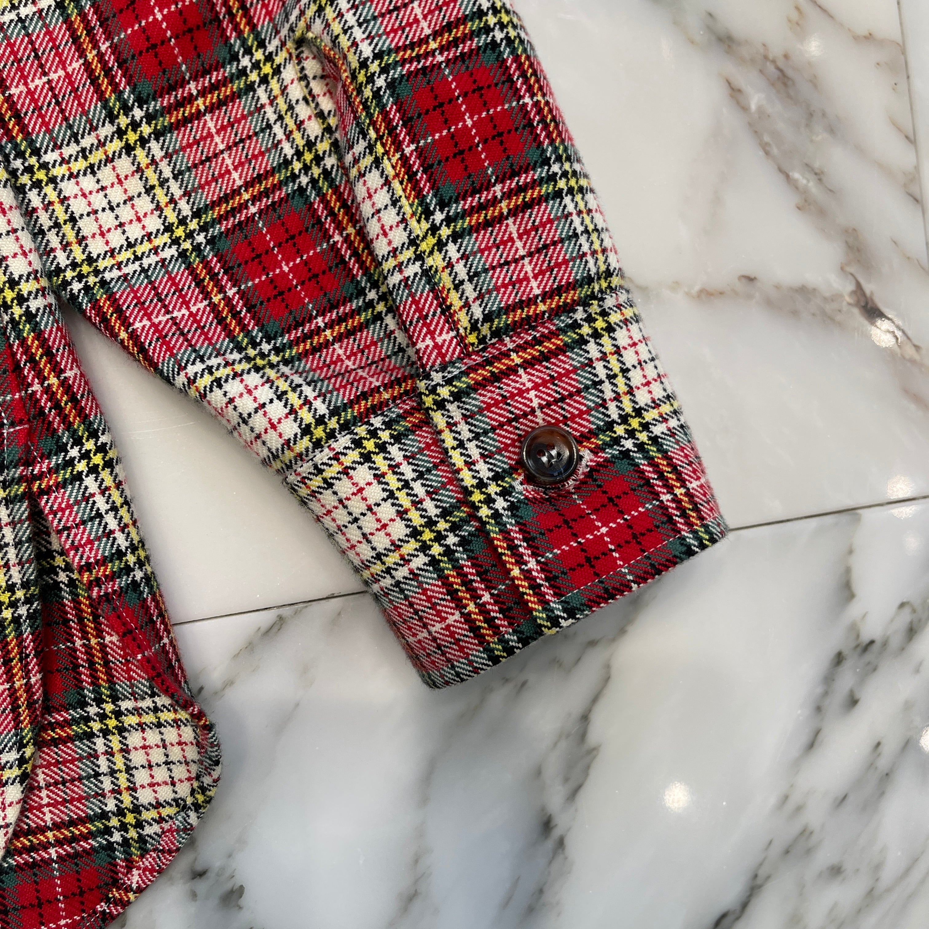 GUCCI 2021AW Back Snake Embroidery Check Shirt 501115 Z345G Size 44 グッチ バックスネーク刺繍 チェックシャツ サイズ44