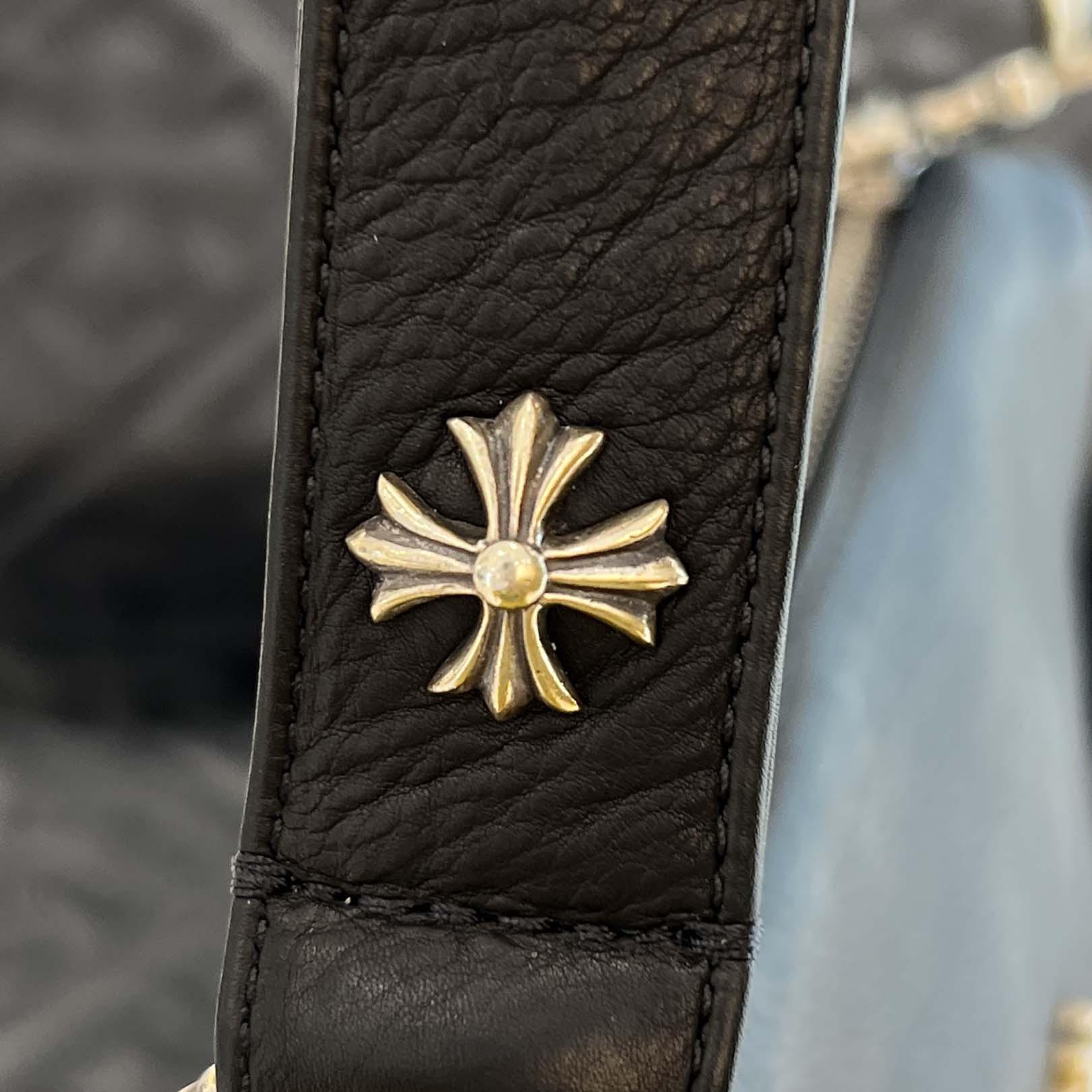 CHROME HEARTS CHICKEN NUGGET Small Leather Shoulder Bag クロムハーツ チキンナゲット スモールレザー ショルダーバッグ