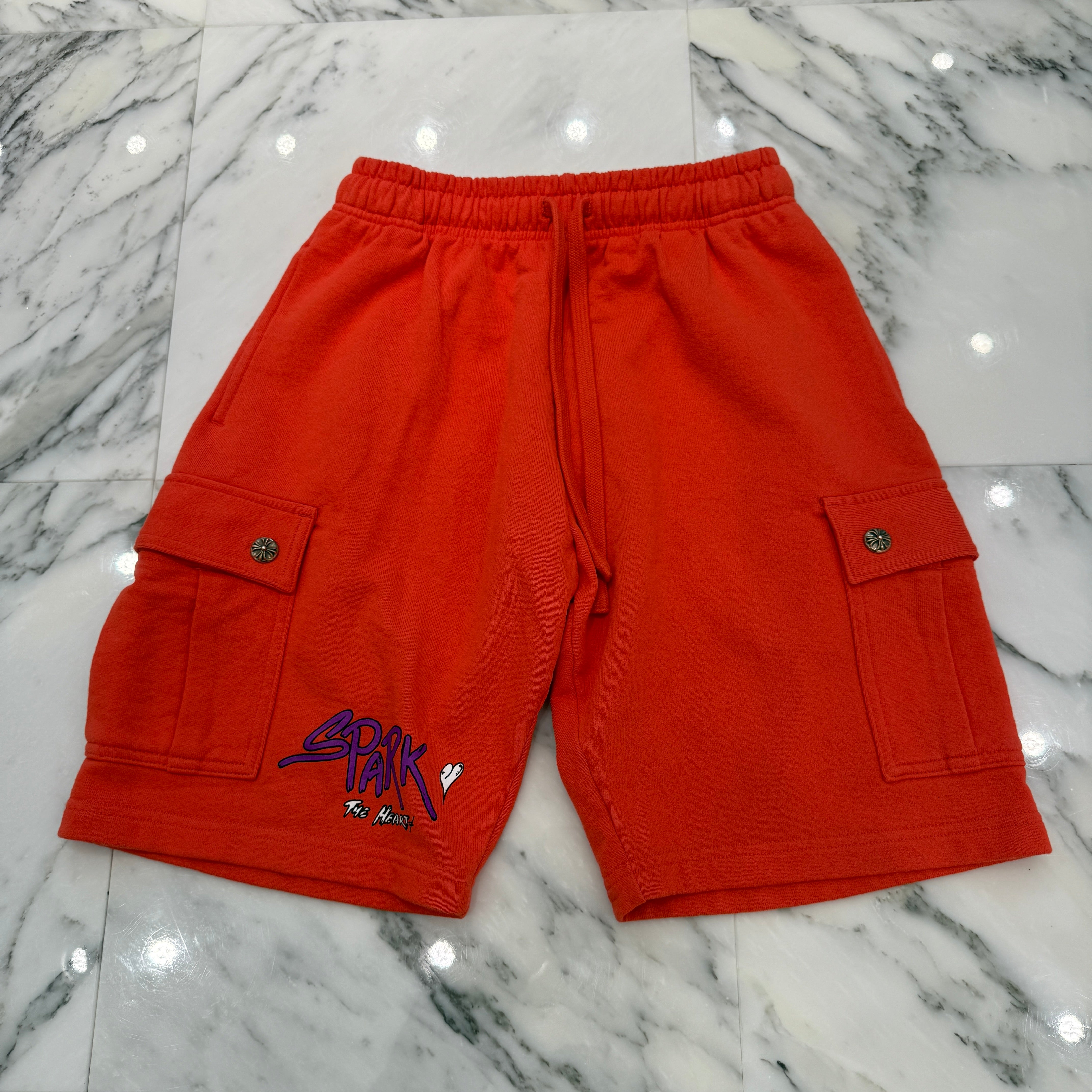 CHROME HEARTS × MATTY BOY 2023SS Sadistic Lipstick Half Pants Size M クロムハーツ × マッティボーイ サディスティックリップスティック ハーツパンツ サイズM