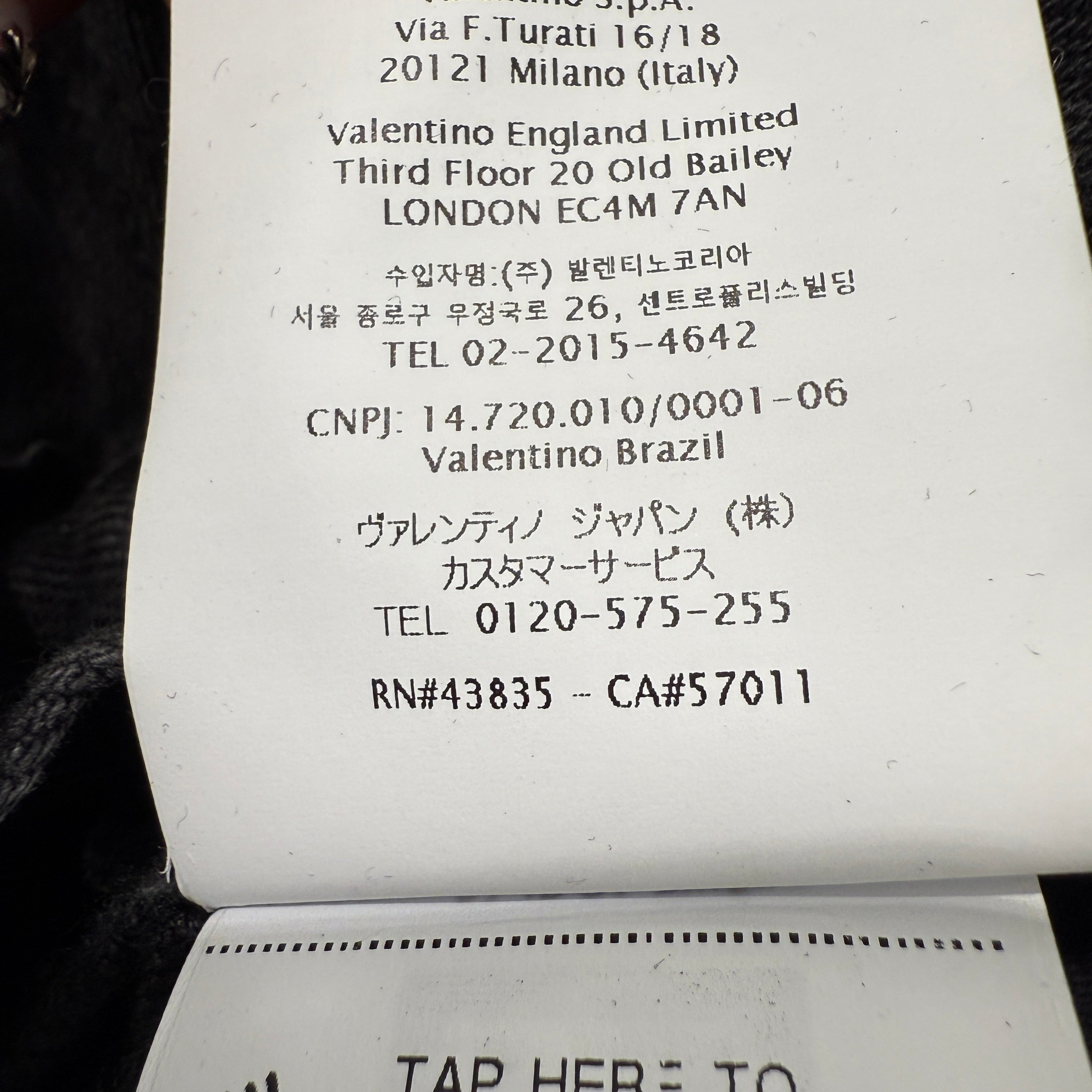 VALENTINO 2023AW Feather Trimmed Denim Pants 1B3DD14C79W Size 24 ヴァレンティノ フェザー トリム デニムパンツ サイズ24