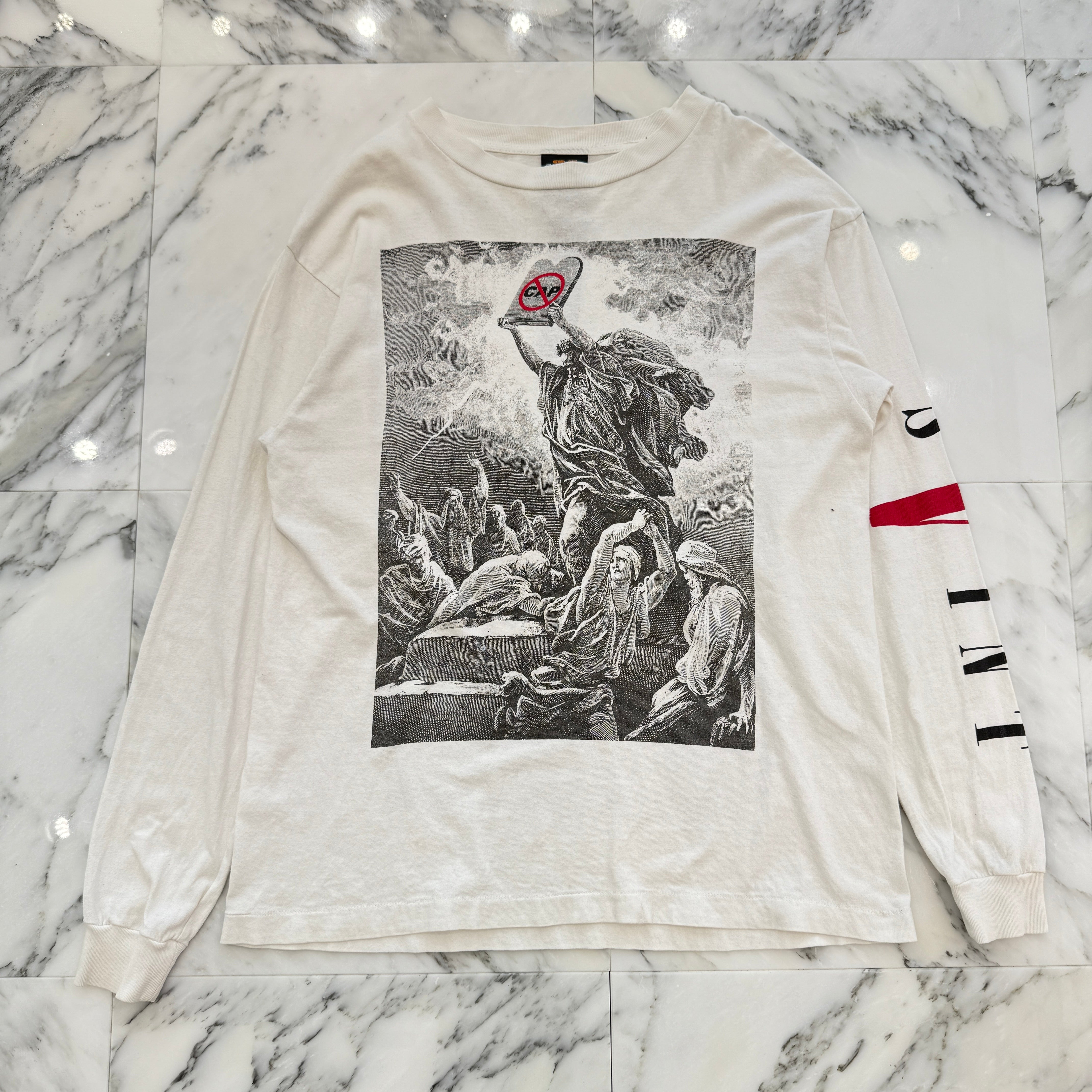 SAINT Mxxxxxx × VLONE 2022SS No Cap L/S Tee SM-S22-0000-069 Size S セントマイケル × ヴィーロン ノーキャップ ロングスリーブ Tシャツ サイズS