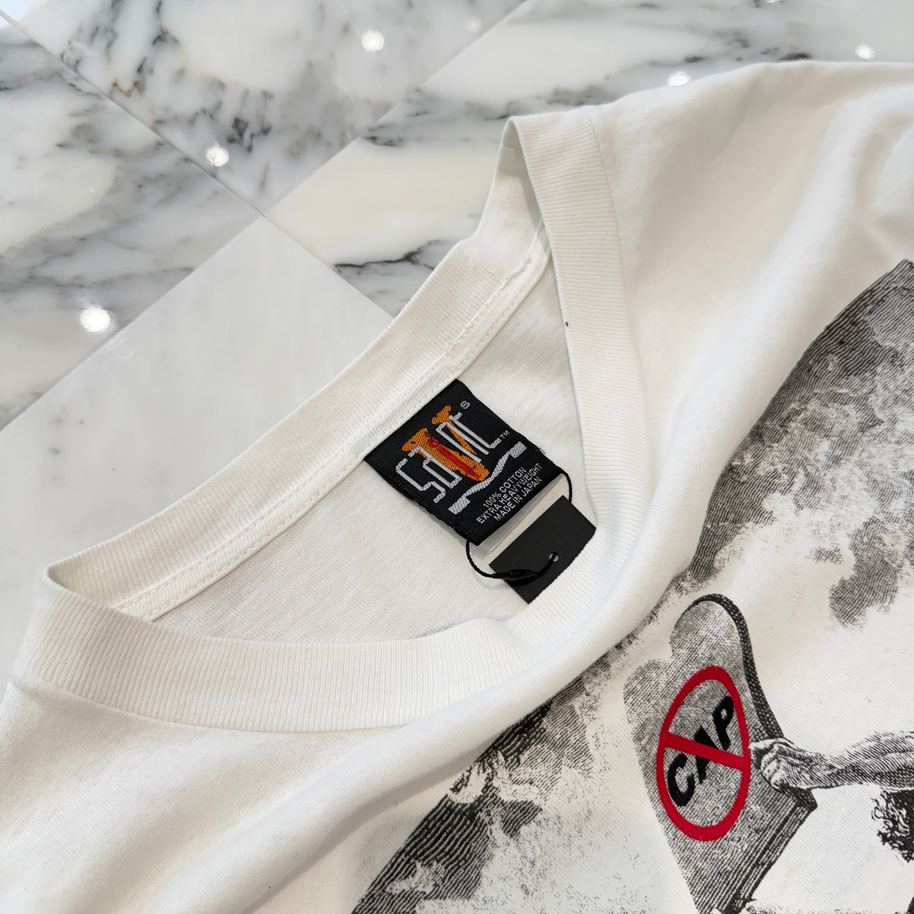 SAINT Mxxxxxx × VLONE 2022SS No Cap L/S Tee SM-S22-0000-069 Size S セントマイケル × ヴィーロン ノーキャップ ロングスリーブ Tシャツ サイズS