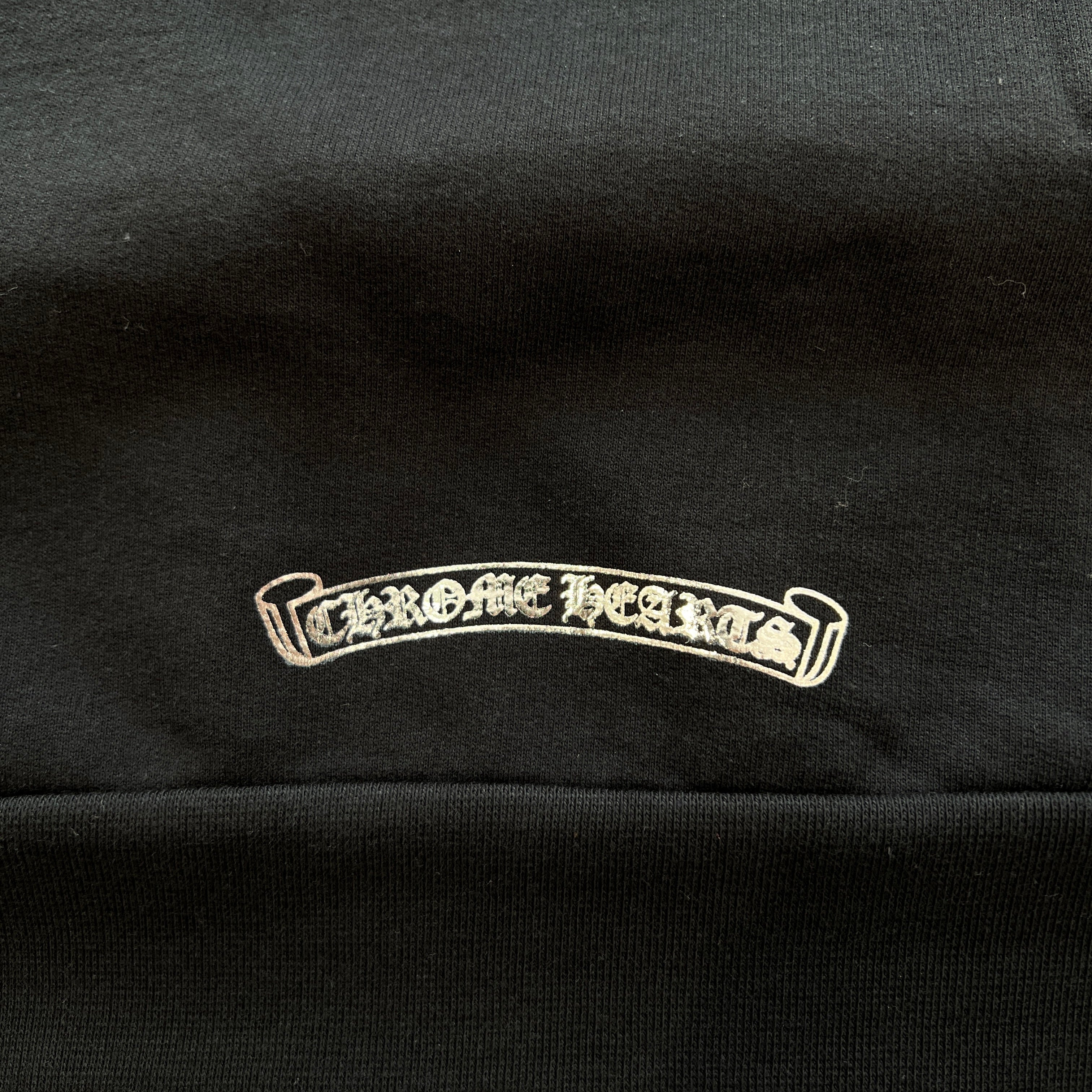 CHROME HEARTS 2025AW 1988 Silver Vertical Logo Pullover Hoodie Size XXL クロムハーツ 1988 シルバー ヴァーティカルロゴ プルオーバーフーディー サイズXXL