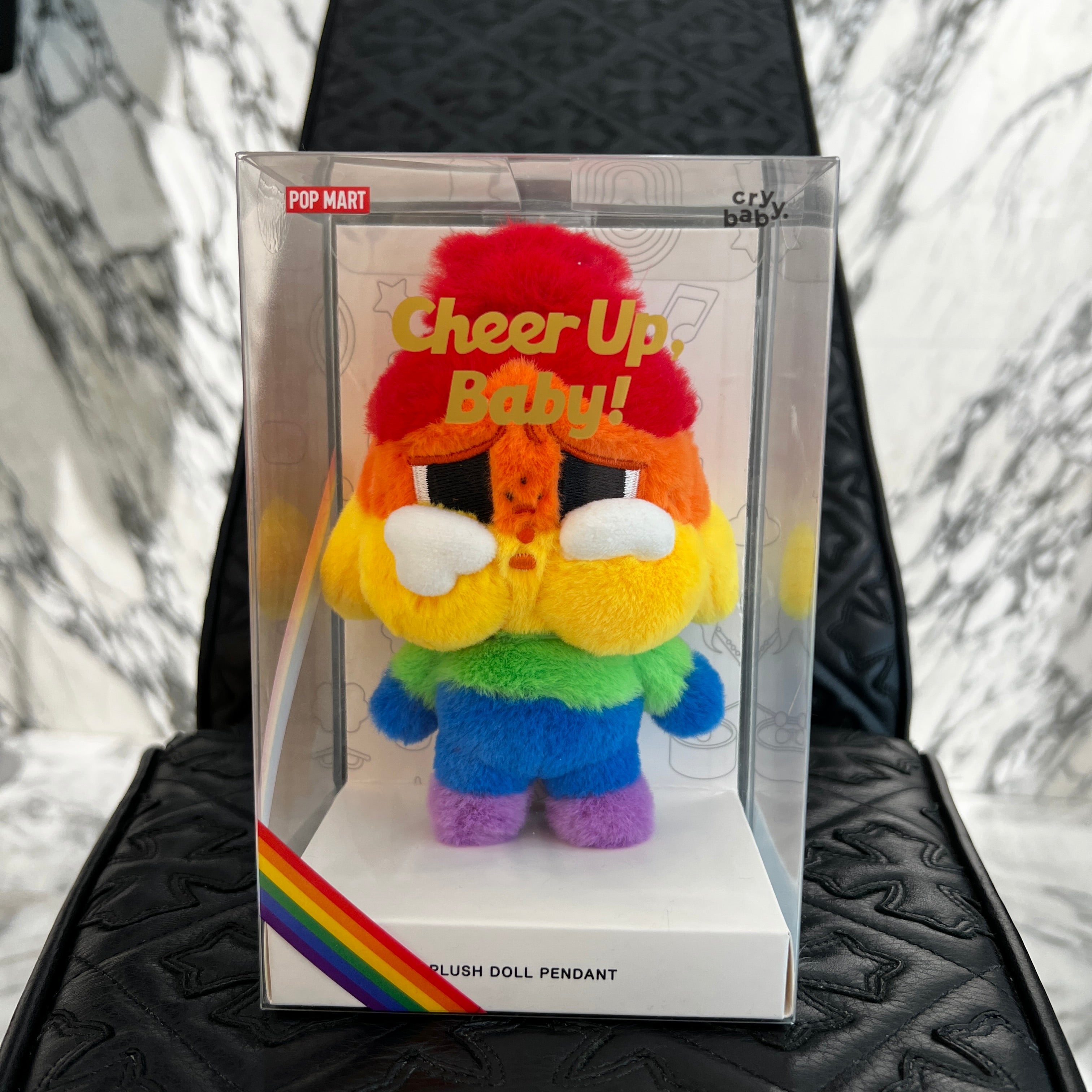 POP MART CRYBABY "CHEER UP, BABY! Series" Plush Pendant ポップマート クライベイビー "チアアップベイビー シリーズ" ぬいぐるみ ペンダント