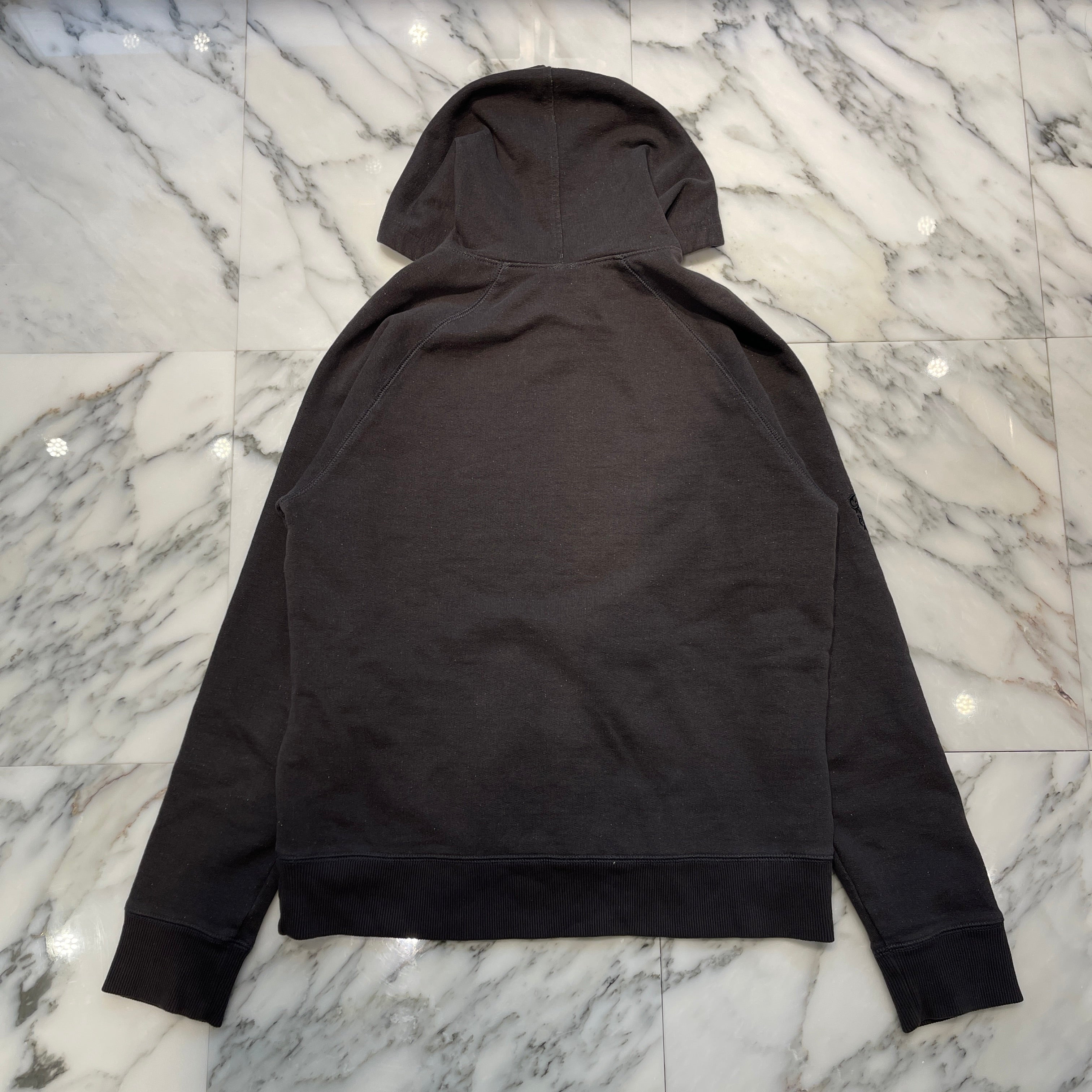 CHROME HEARTS YNOT Vertical Logo Embroidery Pullover Hoodie Size S クロムハーツ ワイノット ヴァーティカルロゴ刺繍 プルオーバーフーディ サイズS