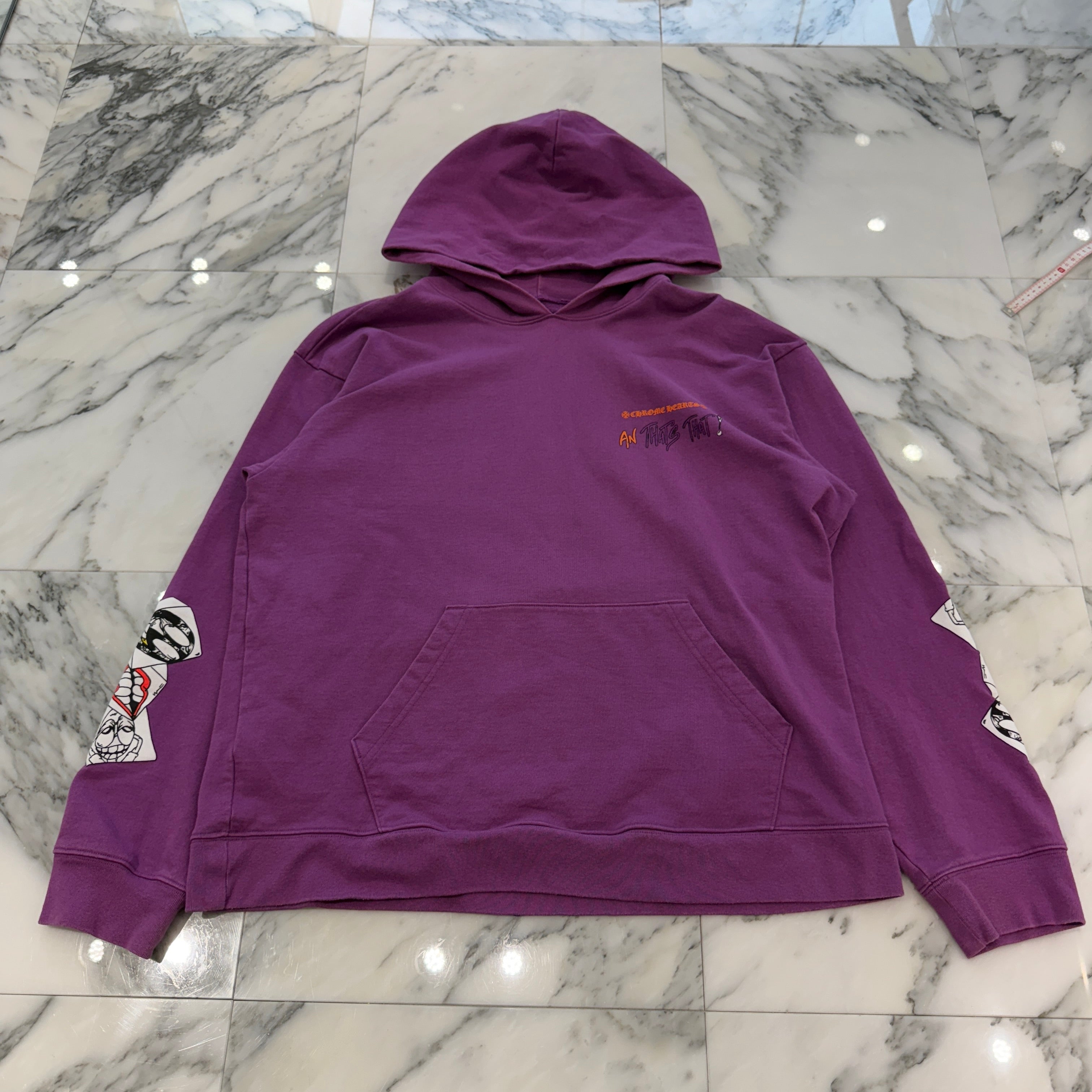 CHROME HEARTS × MATTY BOY 2024AW "I WANT MORE NOT LESS" Pullover Hoodie Size XXL クロムハーツ × マッティボーイ "アイウォントレス" プルオーバーフーディ サイズXXL