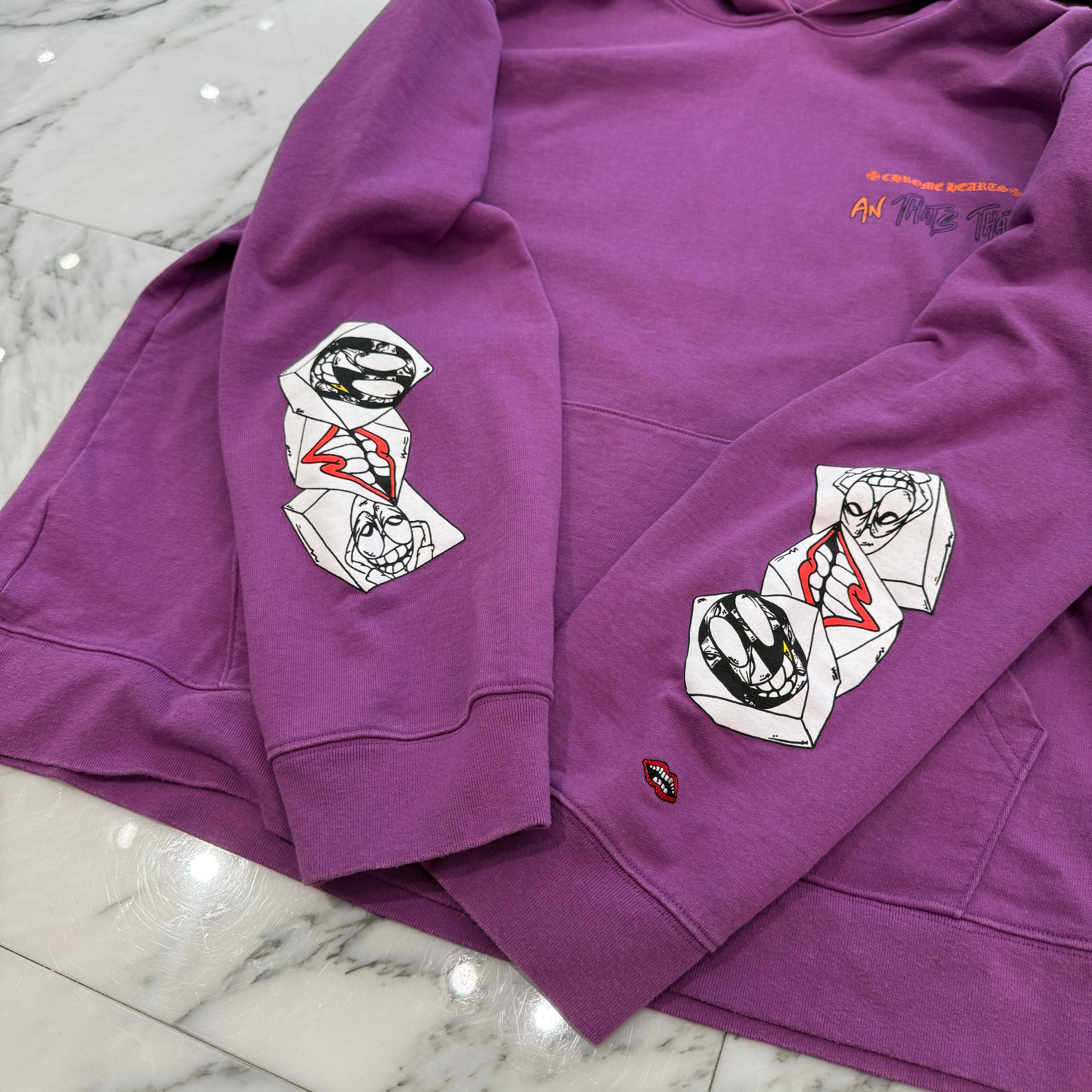 CHROME HEARTS × MATTY BOY 2024AW "I WANT MORE NOT LESS" Pullover Hoodie Size XXL クロムハーツ × マッティボーイ "アイウォントレス" プルオーバーフーディ サイズXXL