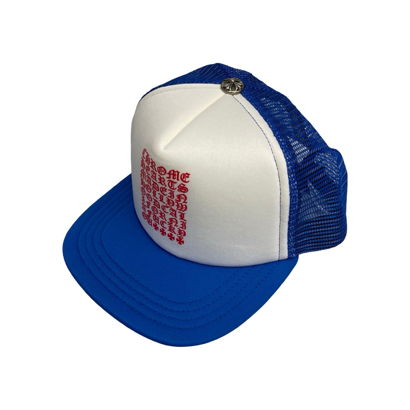 CHROME HEARTS Vertical Logo Trucker Cap Size ONE SIZE（53-60）