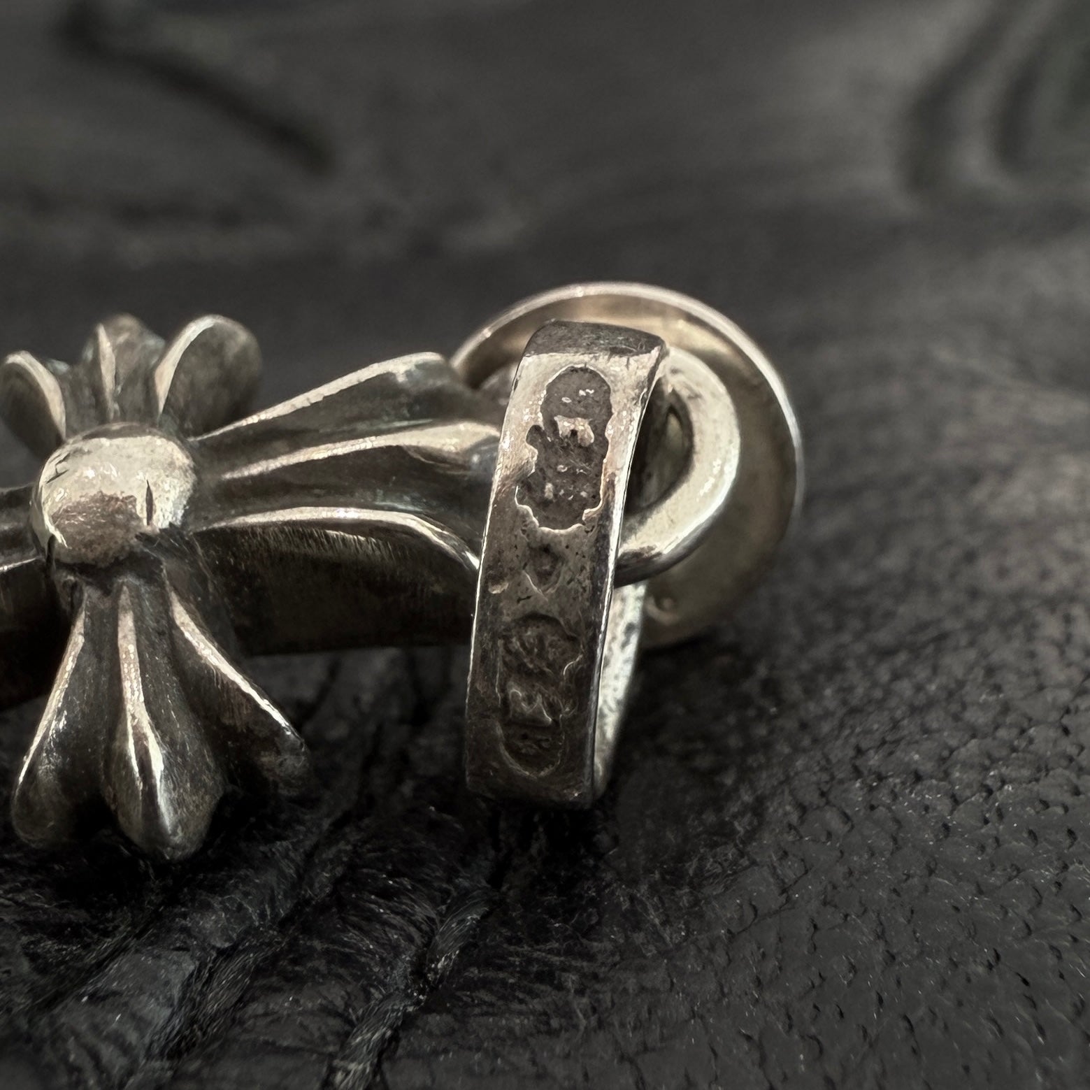 CHROME HEARTS BABY FAT CROSS Earring クロムハーツ ベイビーファットクロス ピアス