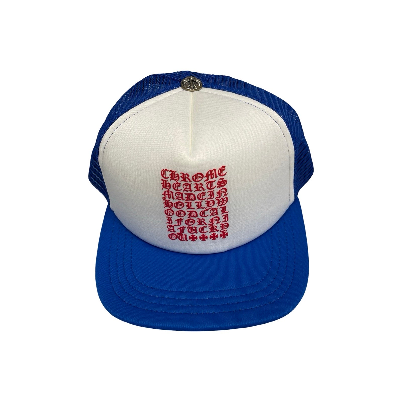 CHROME HEARTS Vertical Logo Trucker Cap Size ONE SIZE（53-60）