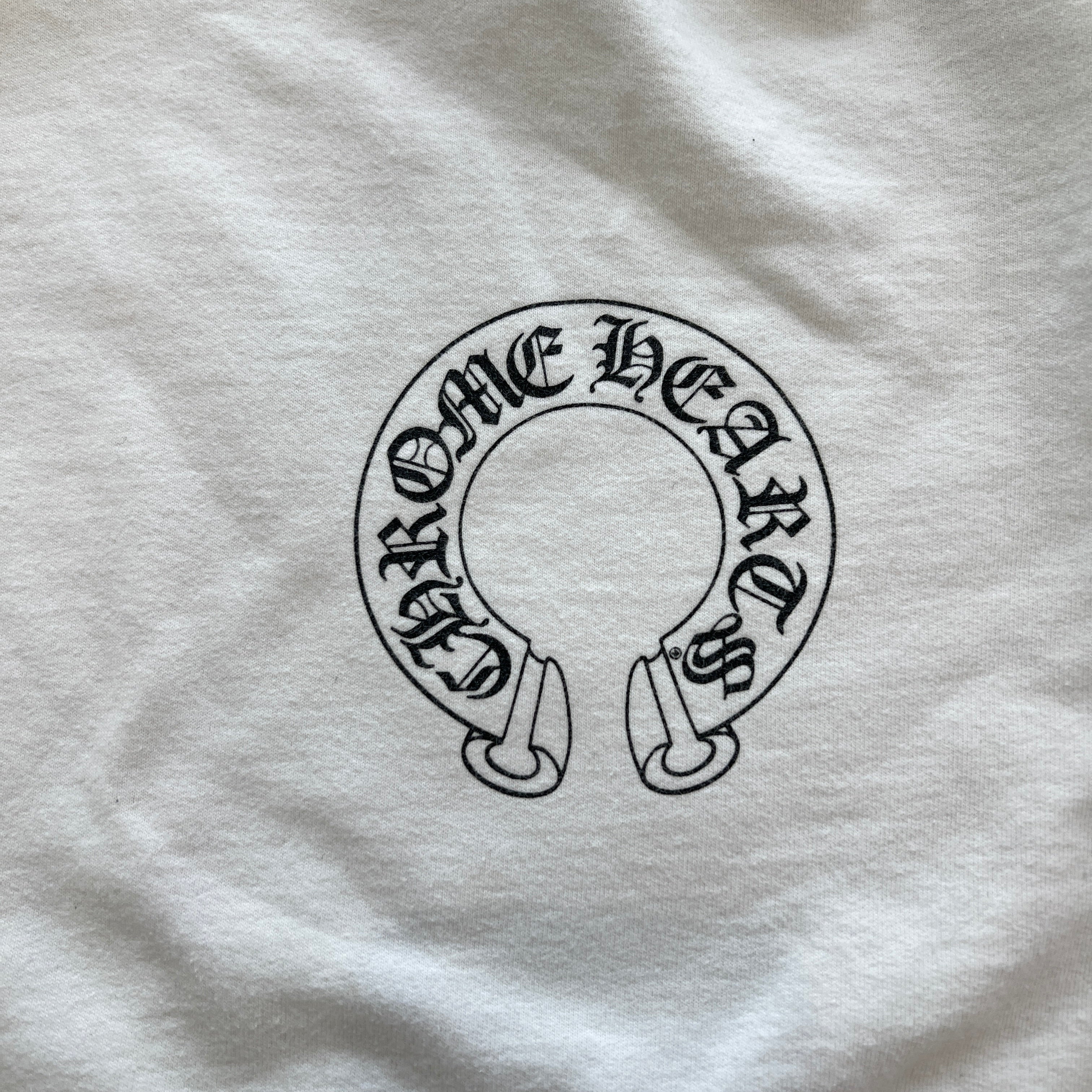 CHROME HEARTS × MATTY BOY Chomper Horseshoe Pullover Hoodie Size XL クロムハーツ × マッティボーイ チョンパー ホースシュー プルオーバーフーディ サイズXL