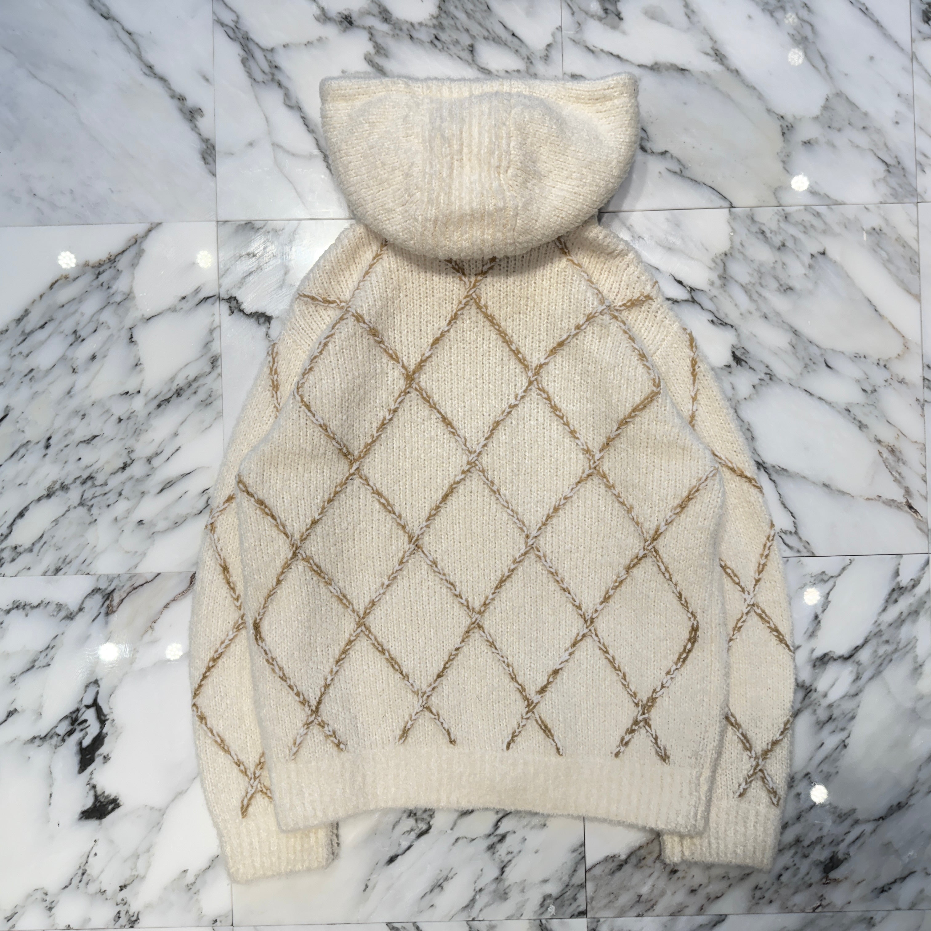 CHANEL カシミヤケープジップ