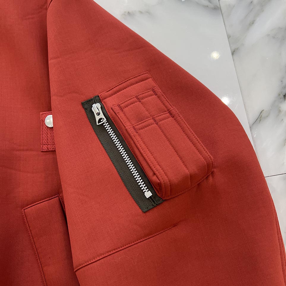 sacai 2025SS Suiting Bonding Blouson 25-03583M Size 1 サカイ スーティング ボンディング ブルゾン サイズ1