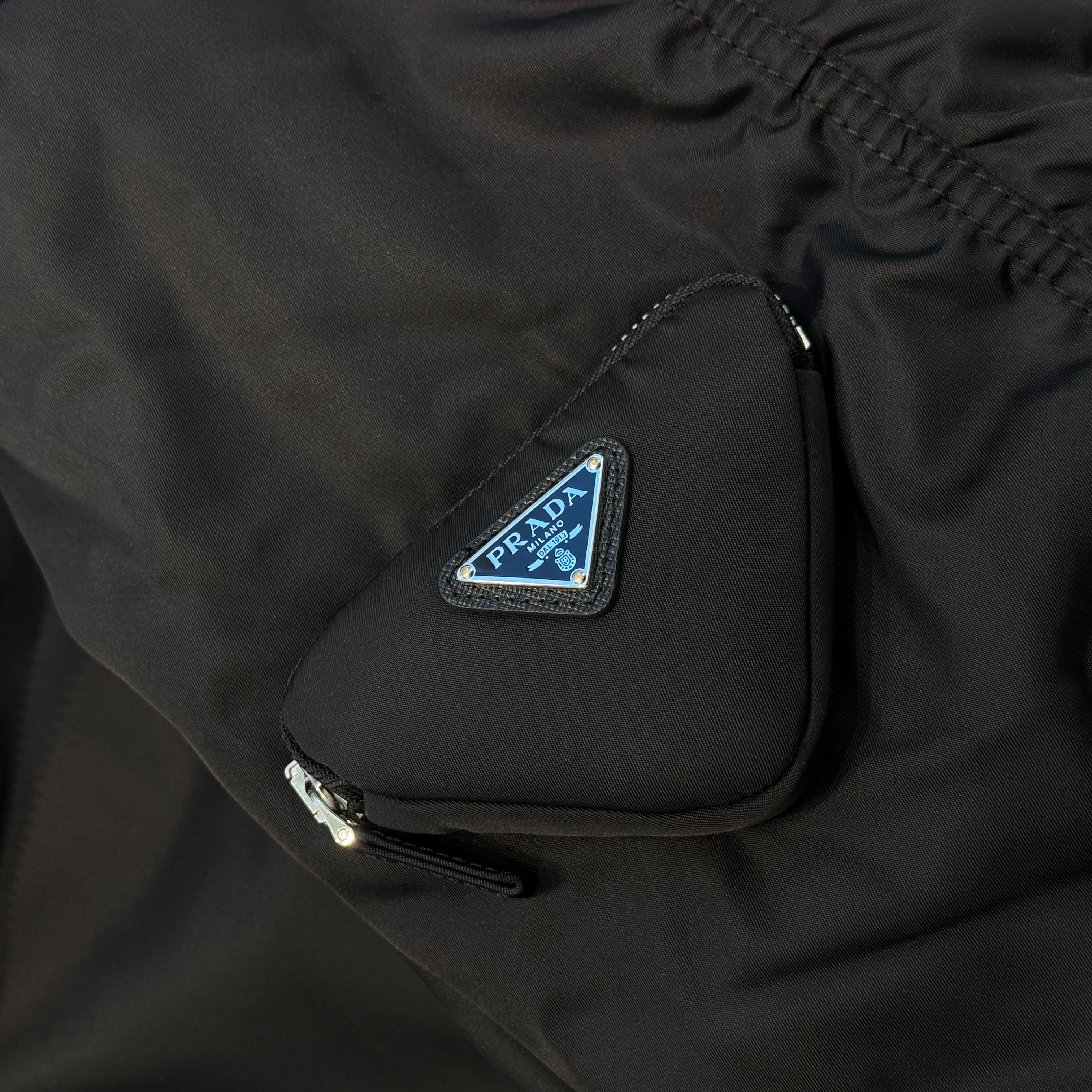 PRADA 2021AW Triangular Plate Nylon Bomb Blouson SGC100 S222 1WQ8 Size S プラダ トライアングルプレート ナイロンボムブルゾン サイズS