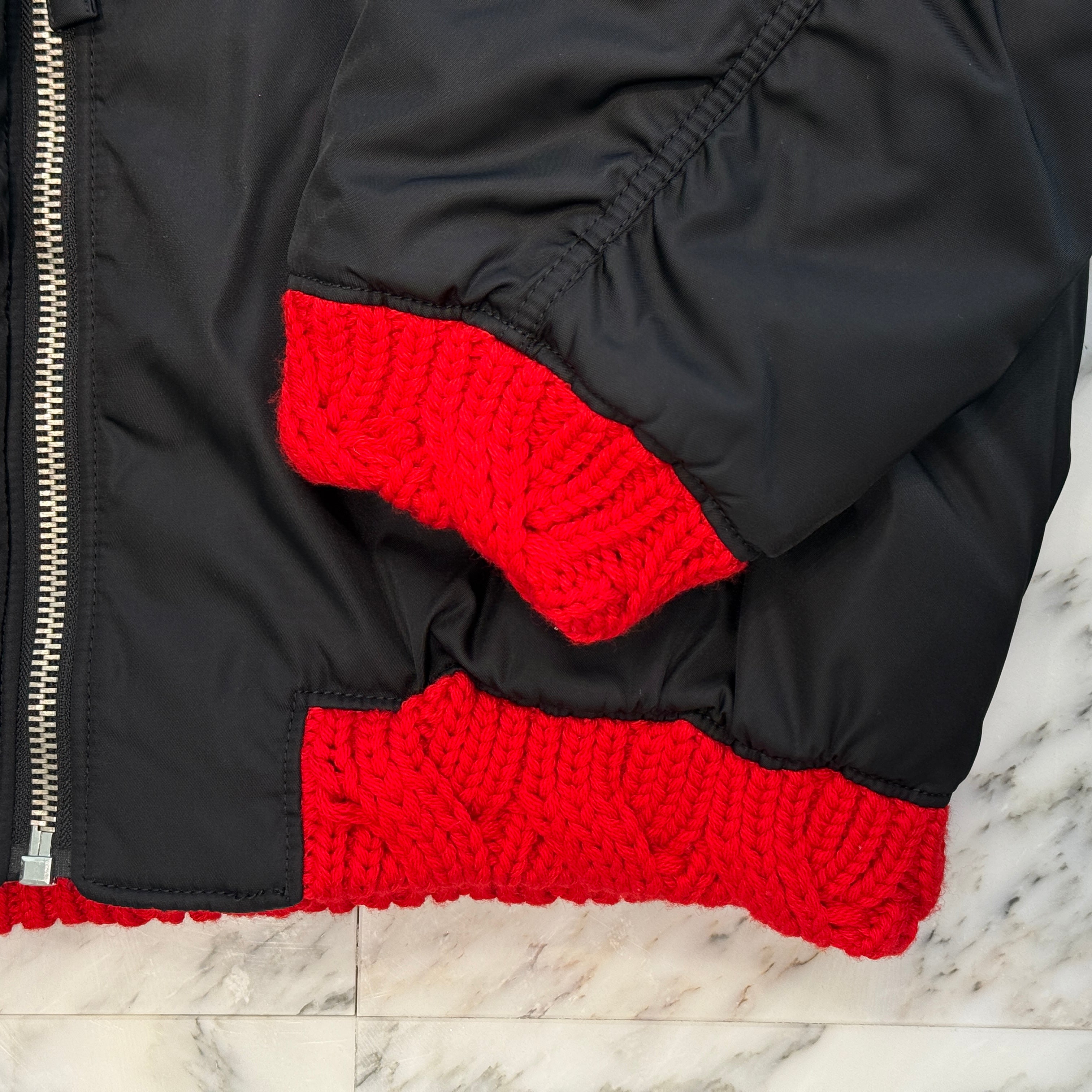 PRADA 2021AW Triangular Plate Nylon Bomb Blouson SGC100 S222 1WQ8 Size S プラダ トライアングルプレート ナイロンボムブルゾン サイズS