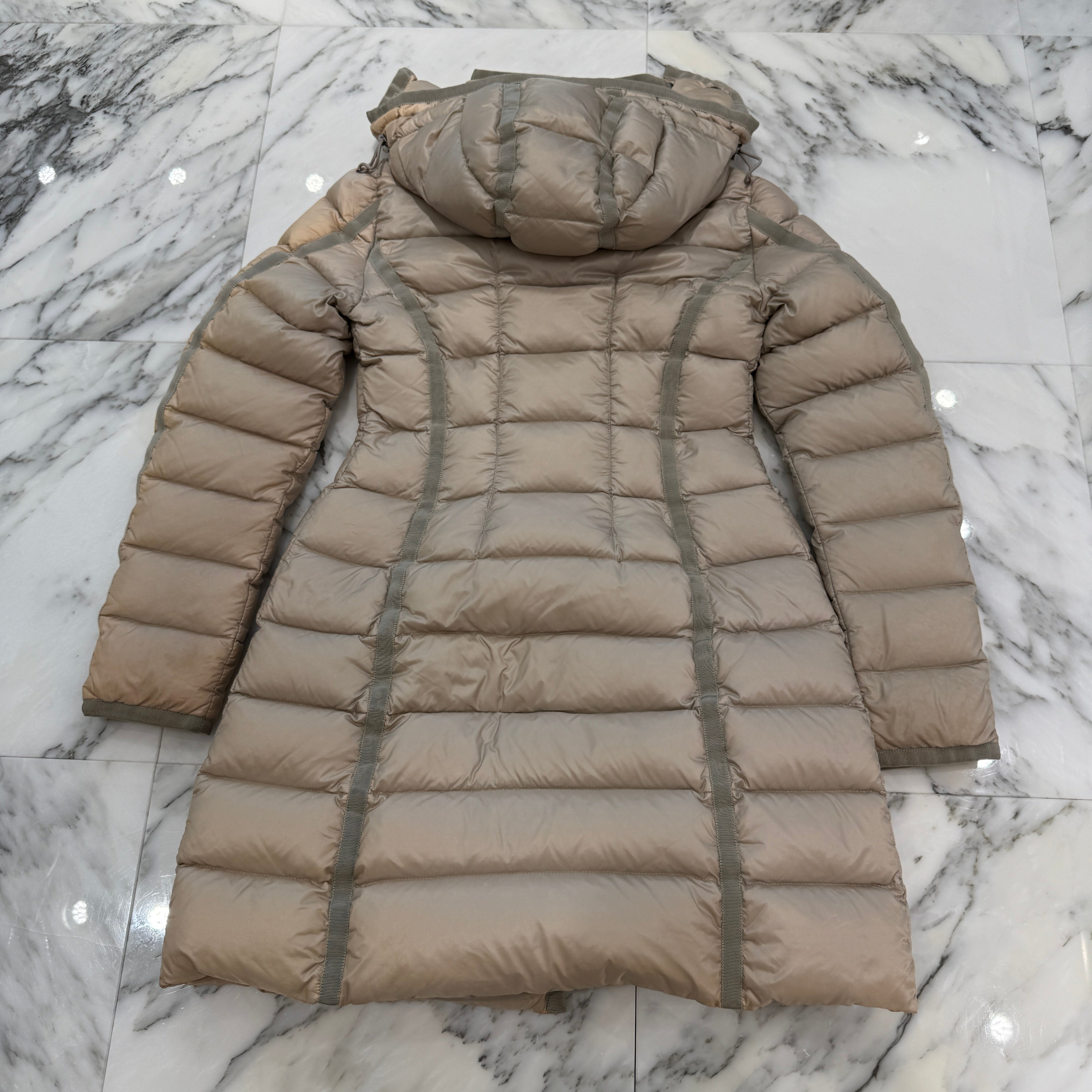 MONCLER HERMINE Ladies Long Down Jacket 420934933905 53048 Size 00 モンクレール エルミンヌ レディース ロングダウンジャケット サイズ00