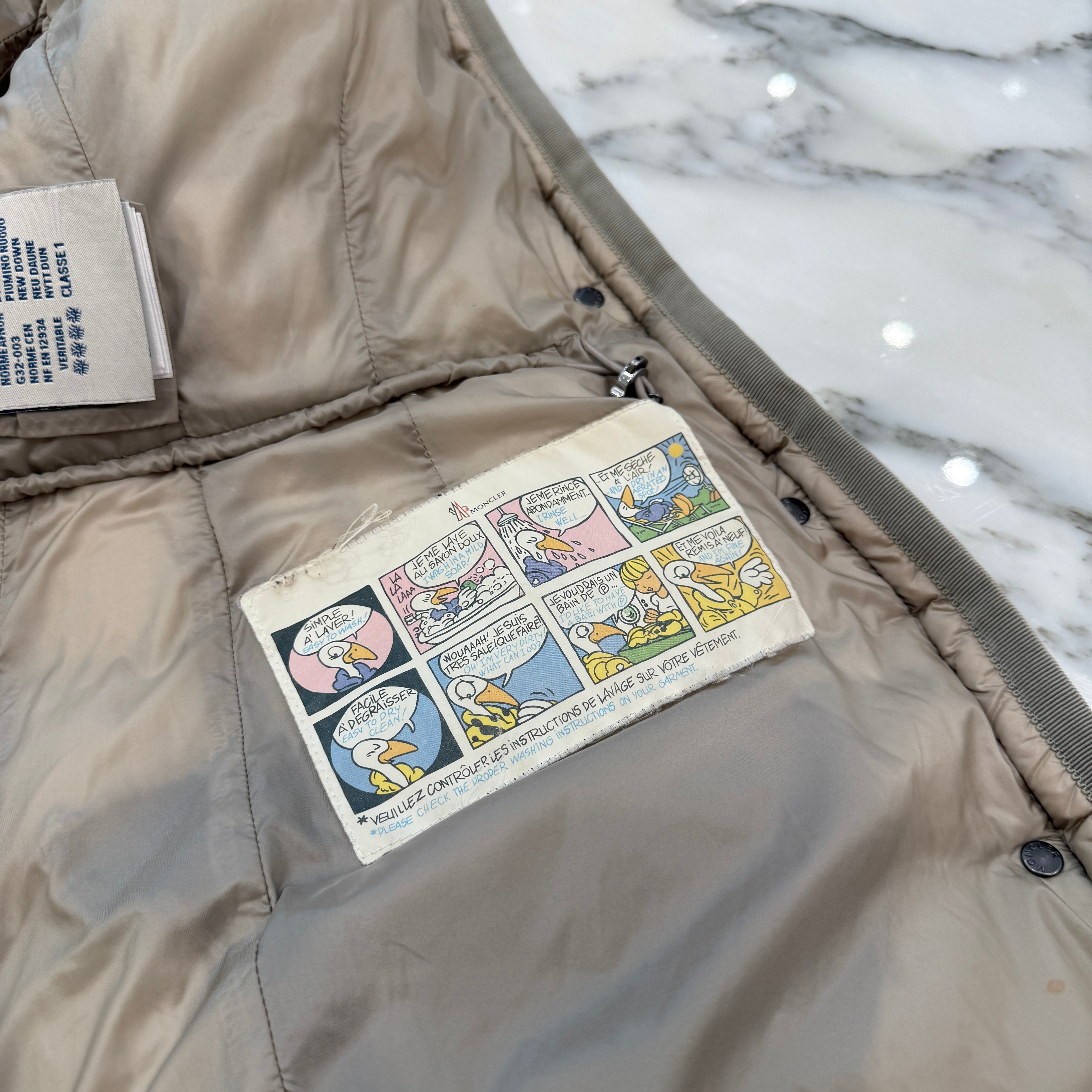 MONCLER HERMINE Ladies Long Down Jacket 420934933905 53048 Size 00 モンクレール エルミンヌ レディース ロングダウンジャケット サイズ00