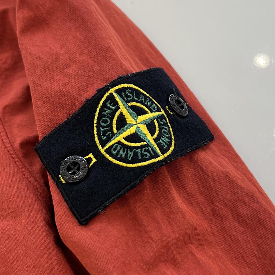 STONE ISLAND 2022AW Patch Pocket Zip Up Oversized Shirt Jacket