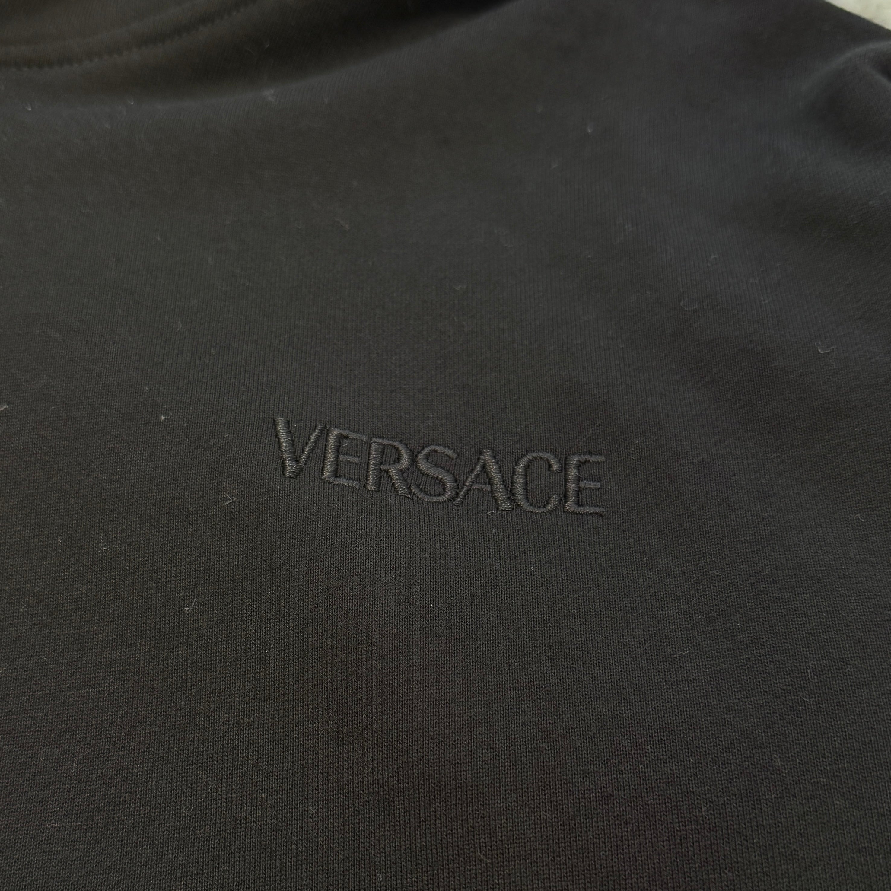 VERSACE 2024AW La Medusa Clip Pullover Hoodie 1008661-1A06213 Size S ヴェルサーチェ ラ メドゥーサ クリップ プルオーバーフーディ サイズS