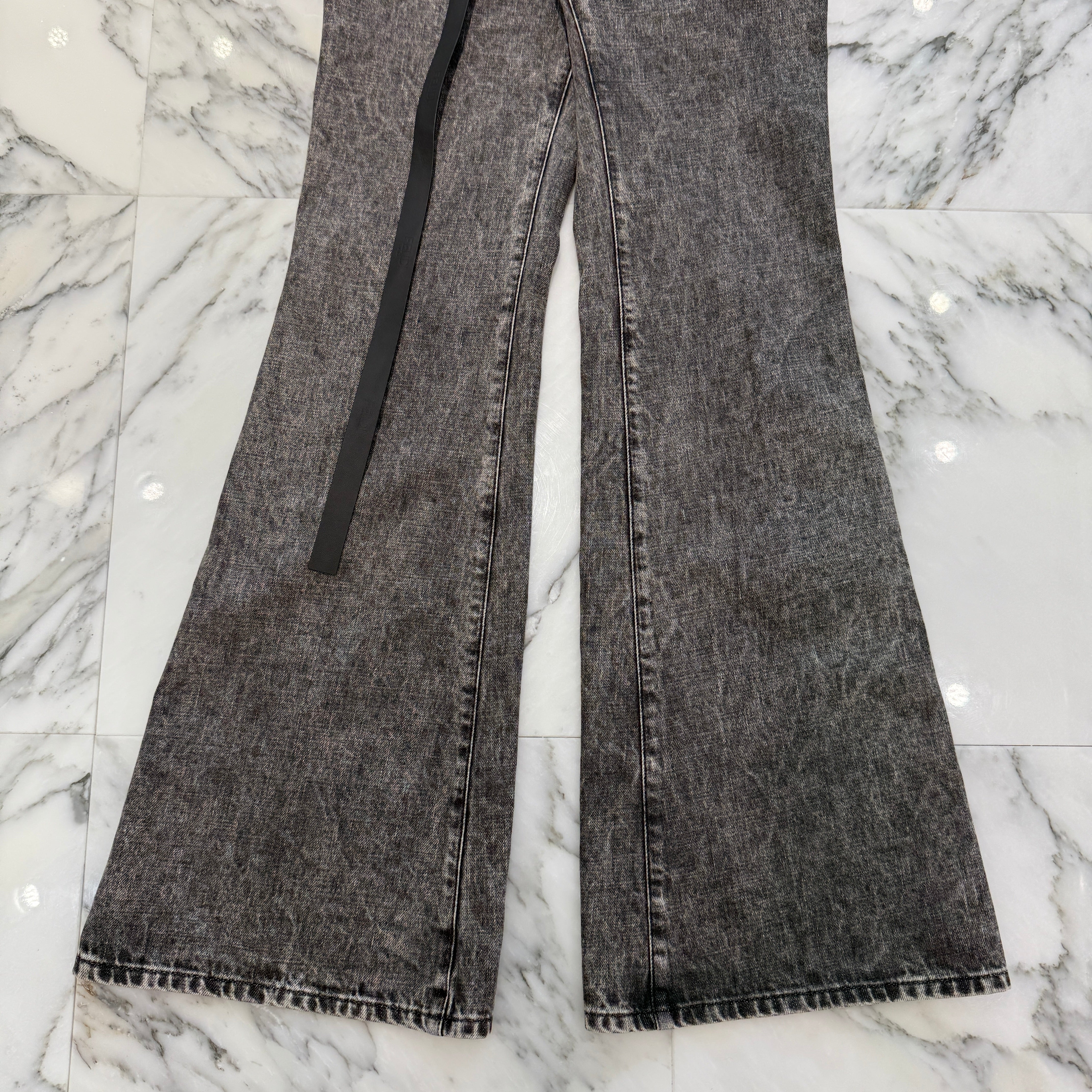 FENDI 2023SS High Wasted Flare Cut Denim Pants FLP784 ANQJ Size 36 フェンディ ハイウェスト フレアカット デニムパンツ サイズ36