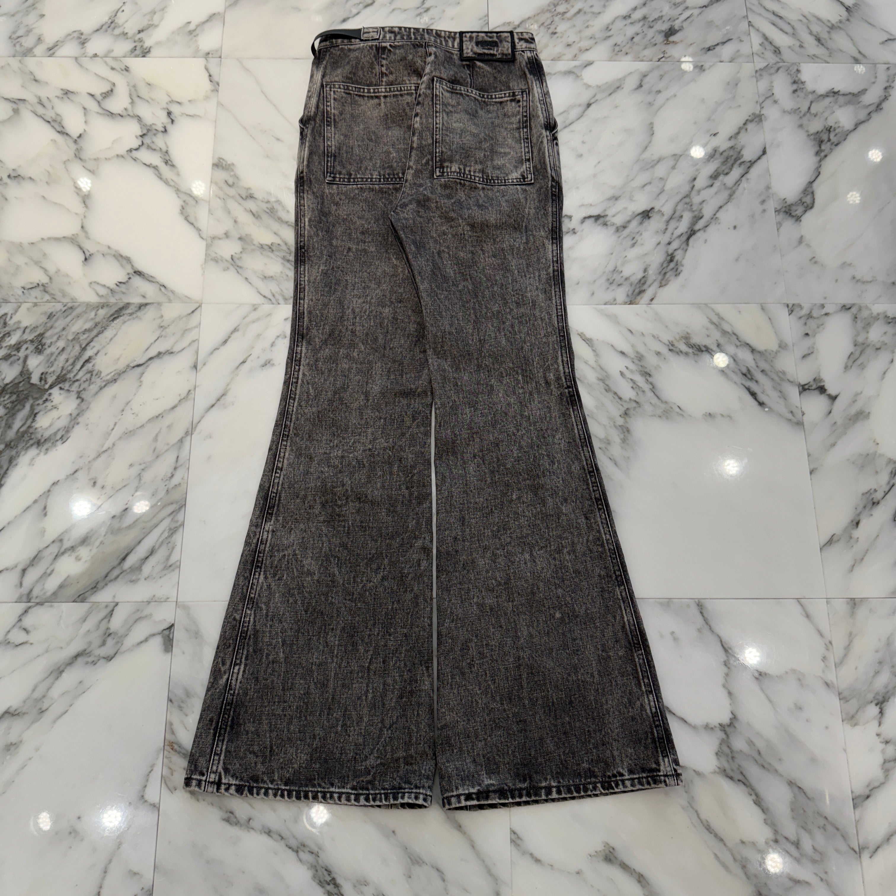 FENDI 2023SS High Wasted Flare Cut Denim Pants FLP784 ANQJ Size 36 フェンディ ハイウェスト フレアカット デニムパンツ サイズ36