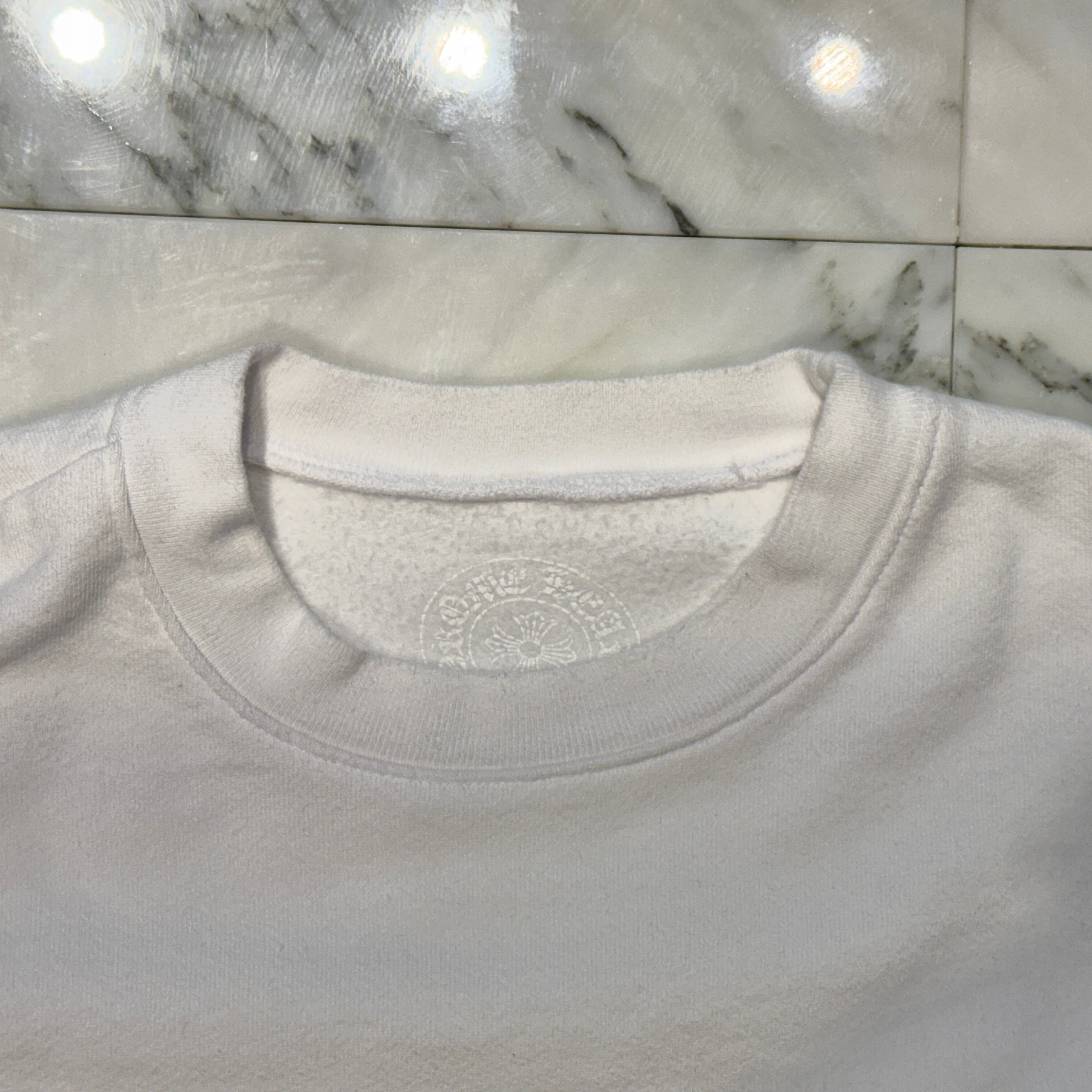 CHROME HEARTS × DEADLLY DOLL Crew Neck Sweat Shirt Size XL クロムハーツ × デッドリードール クルーネックスウェットシャツ サイズXL