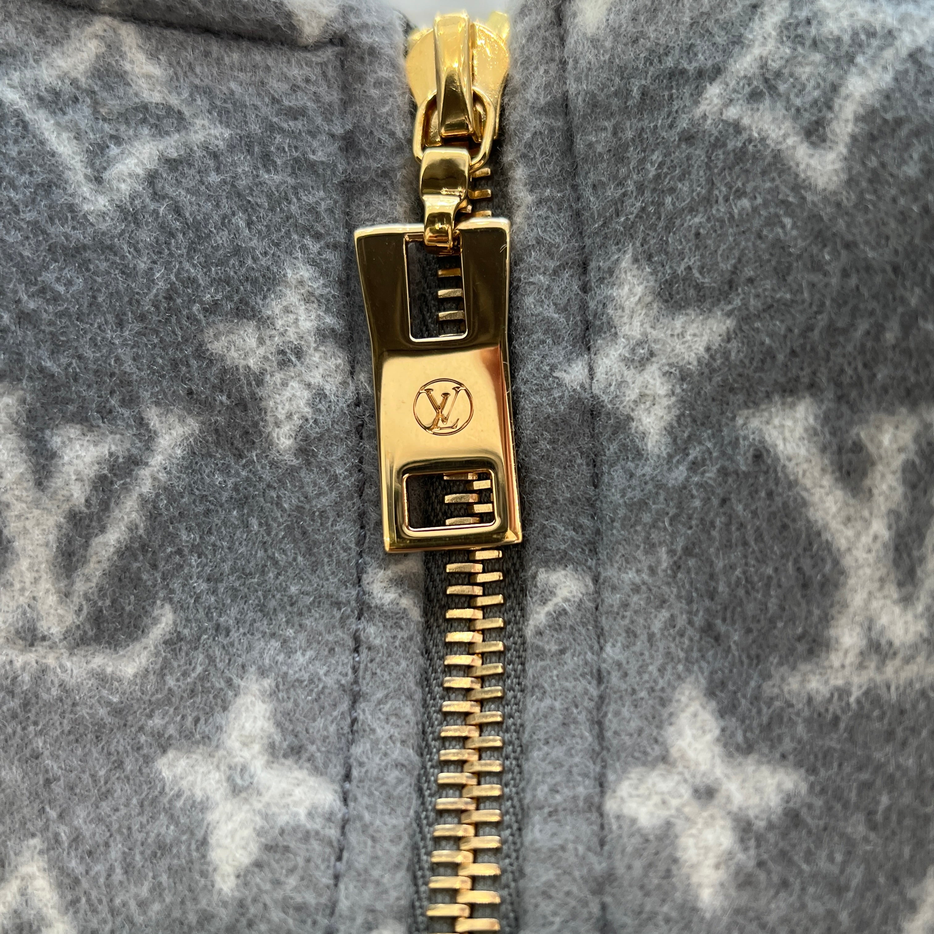 LOUIS VUITTON 2022SS Monogram Wool Silk Skirt Size 36 ルイヴィトン モノグラム ウール シルク スカート サイズ36