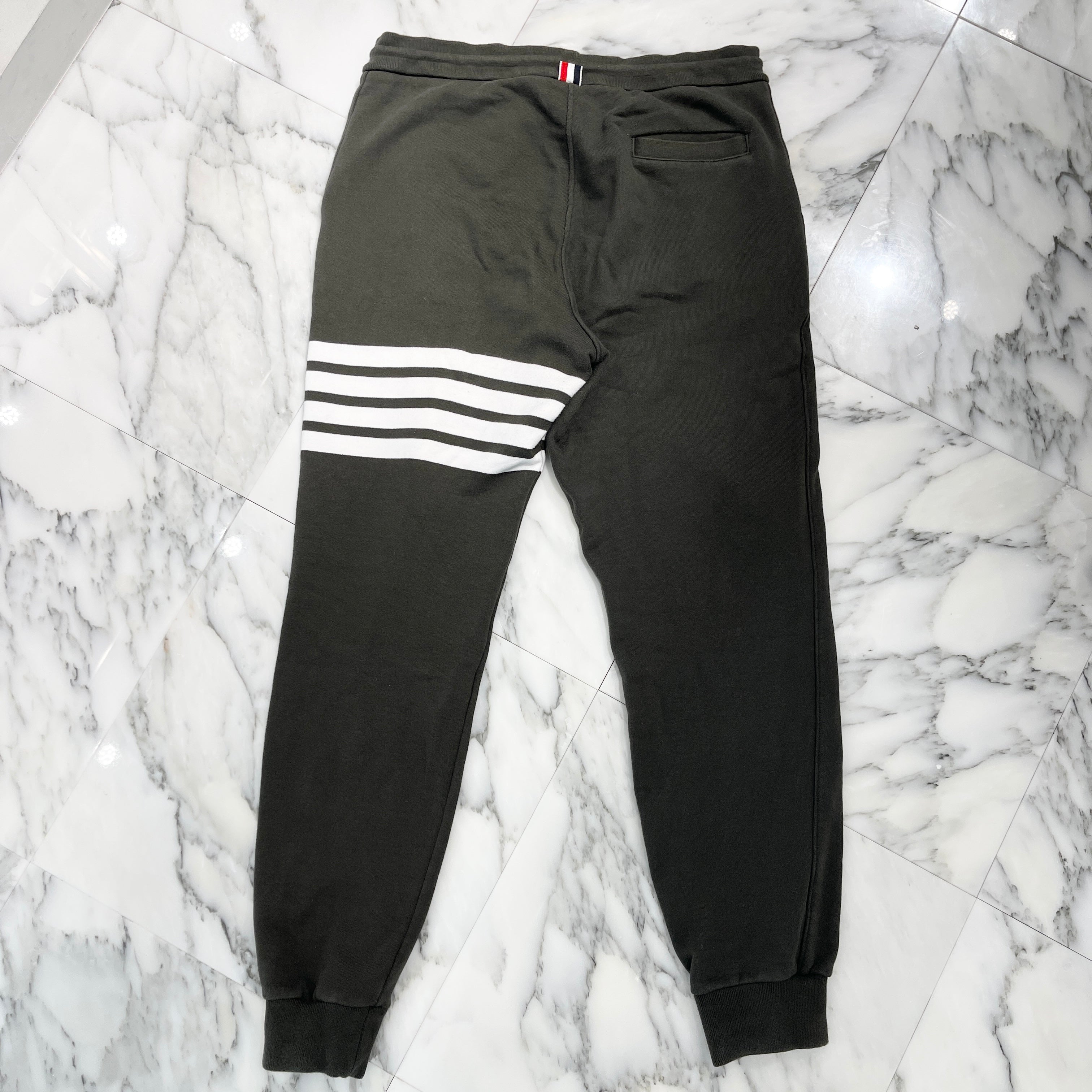 THOM BROWNE 2024SS 4BAR Classic Sweat Pants MJW008H-00535320 Size 3 トムブラウン 4BAR クラシック スウェットパンツ サイズ3