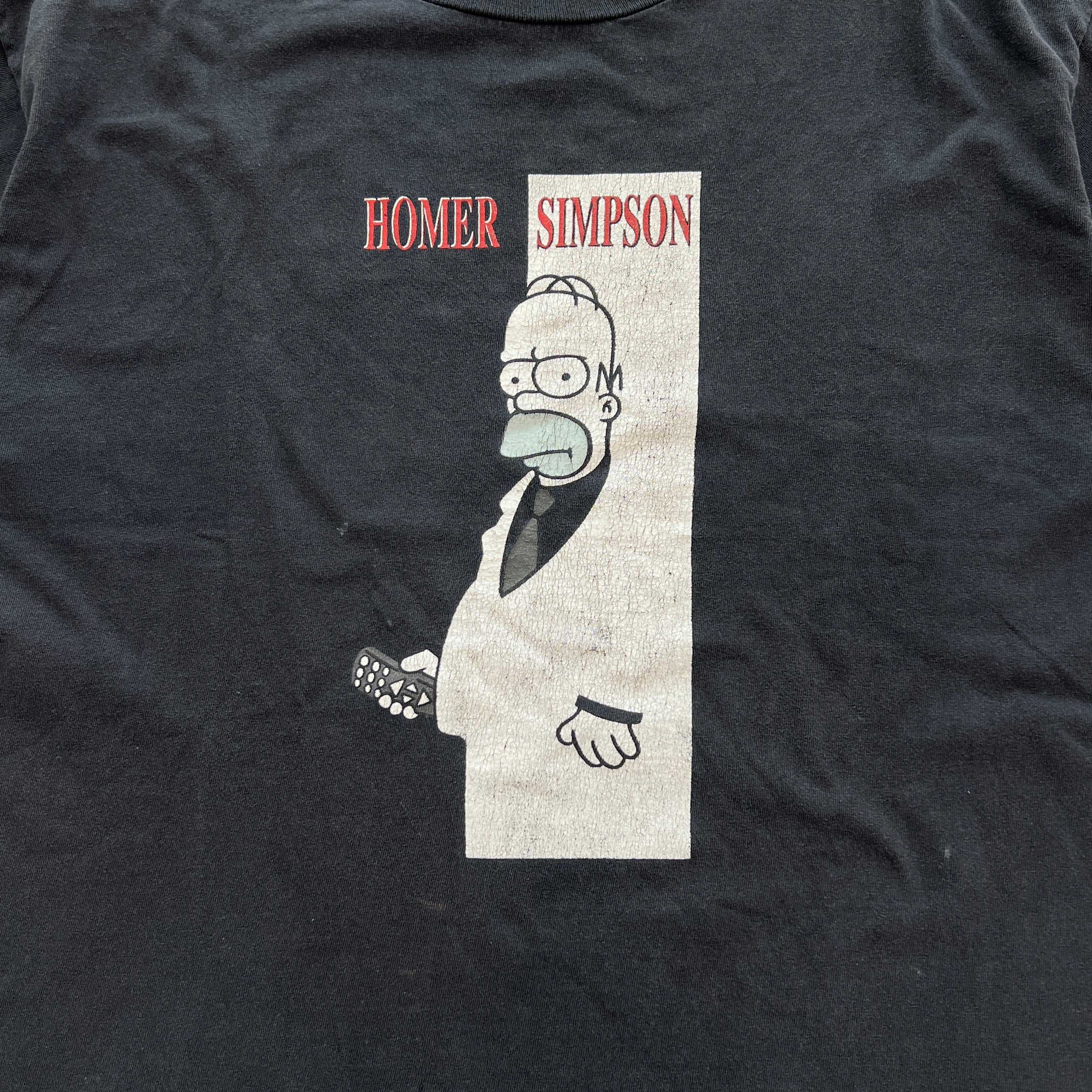 Vintage 00's The Simpsons "Scar Face" DELTA S/S Tee Size L 00's ザ・シンプソンズ "スカーフェイス" デルタ社製 Tシャツ サイズL