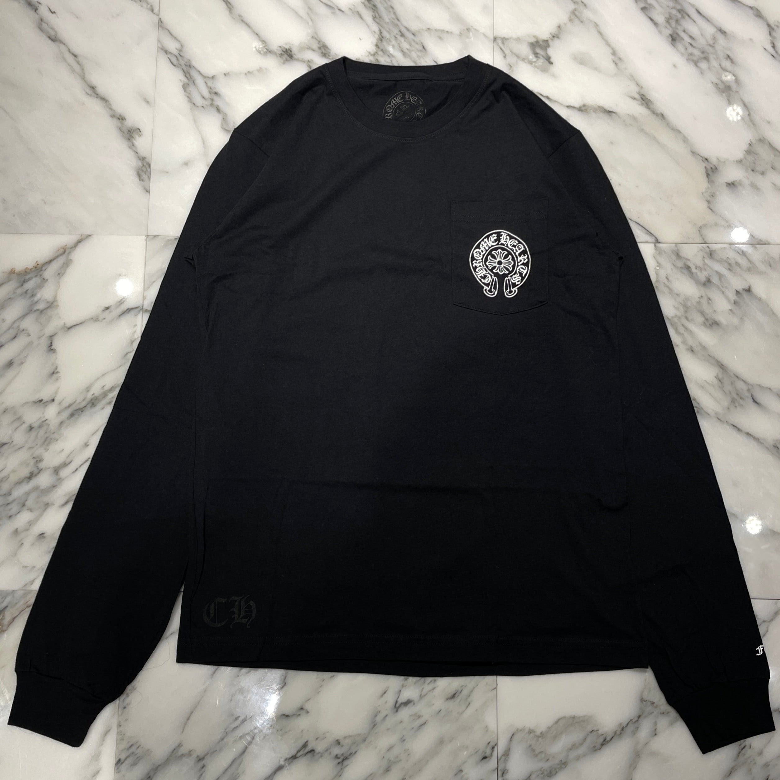 CHROME HEARTS TAIPEI Limited Horseshoe Long Sleeve Tee Size S クロムハーツ 台北限定 ホースシューロングスリーブTシャツ サイズS