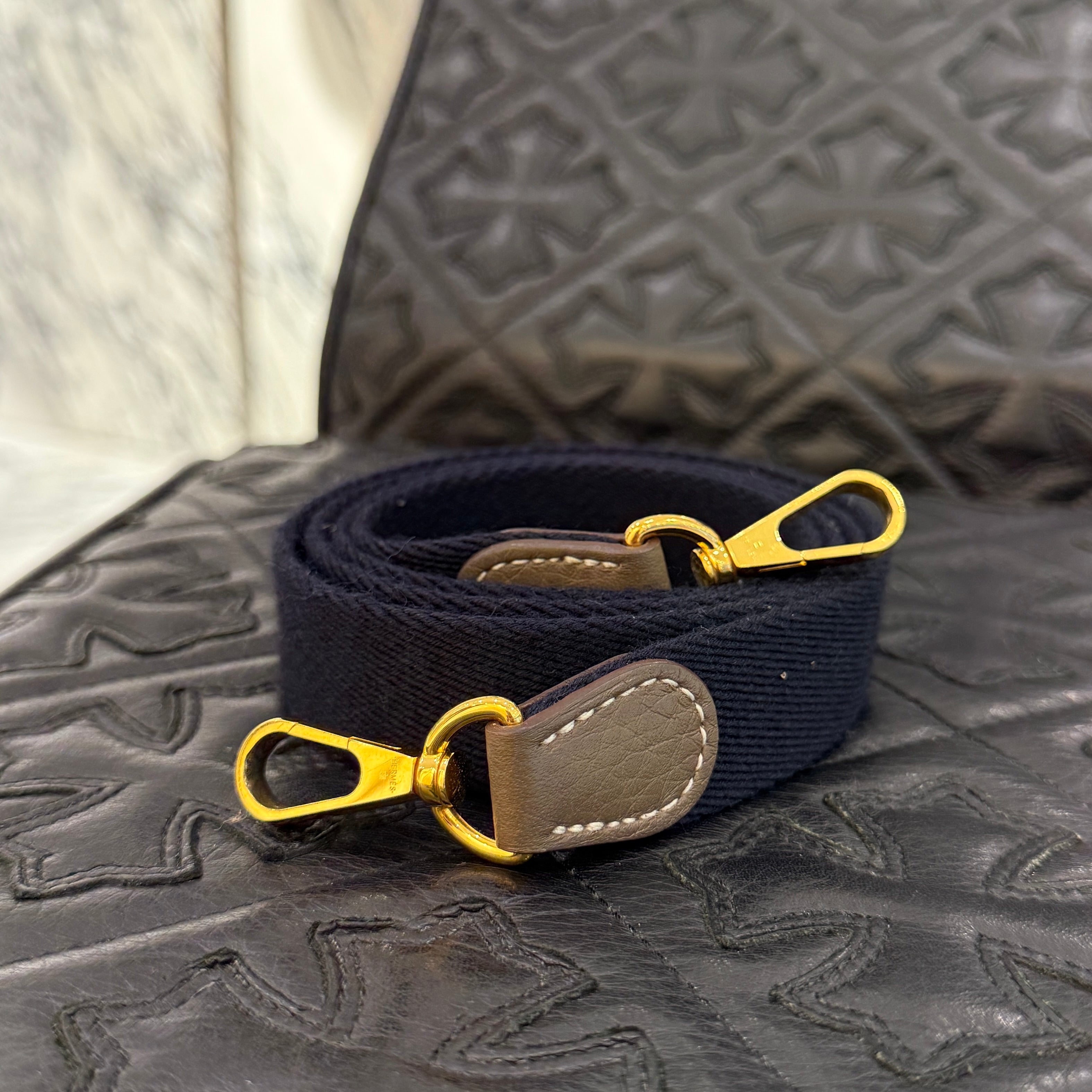 HERMES Evelyn Amazon TPM "Etoupe" B刻印 エルメス エブリン アマゾン TPM "エトゥープ" レザーショルダーバッグ B刻印