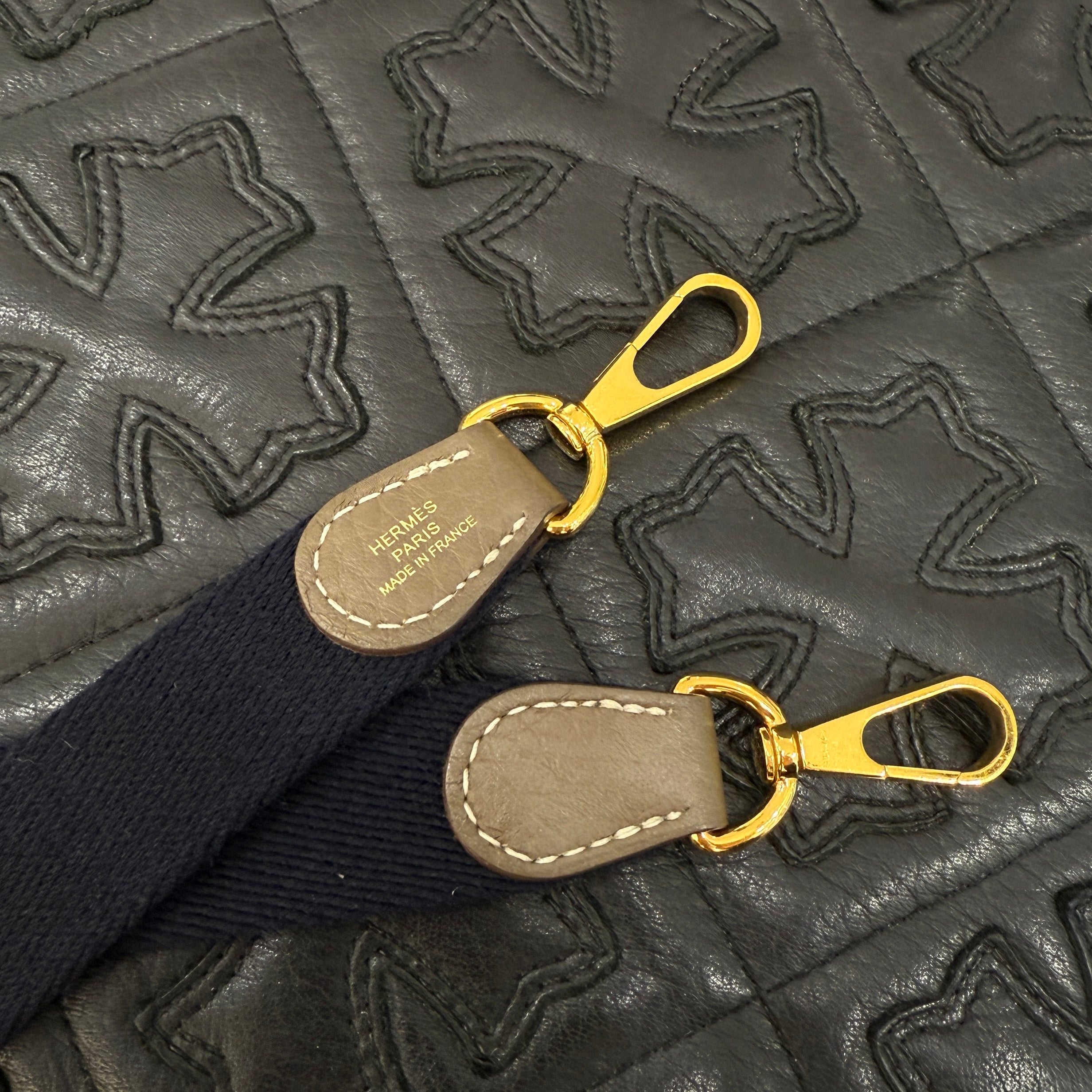 HERMES Evelyn Amazon TPM "Etoupe" B刻印 エルメス エブリン アマゾン TPM "エトゥープ" レザーショルダーバッグ B刻印