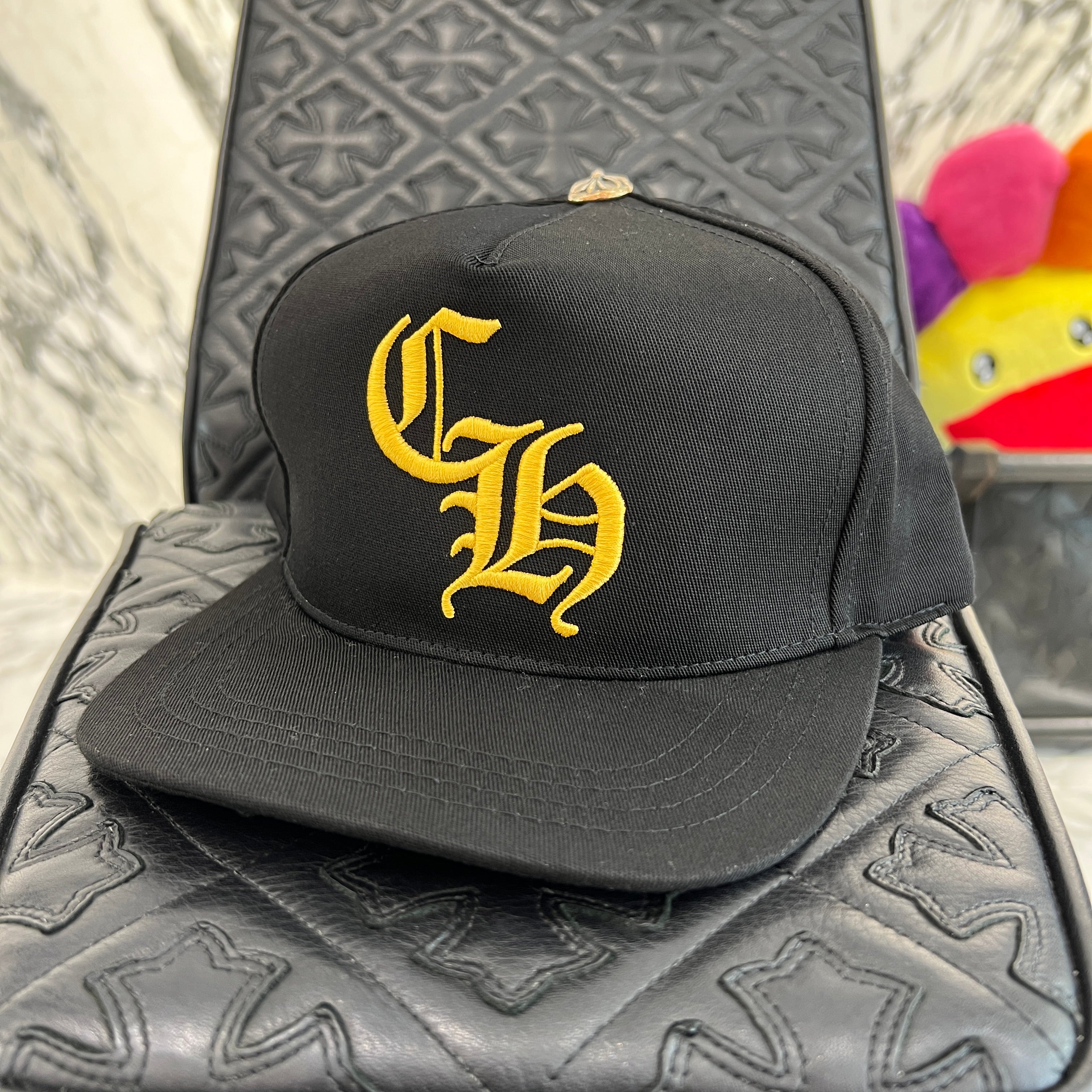 CHROME HEARTS CH Logo Embroidery Trucker Cap Size ONE SIZE