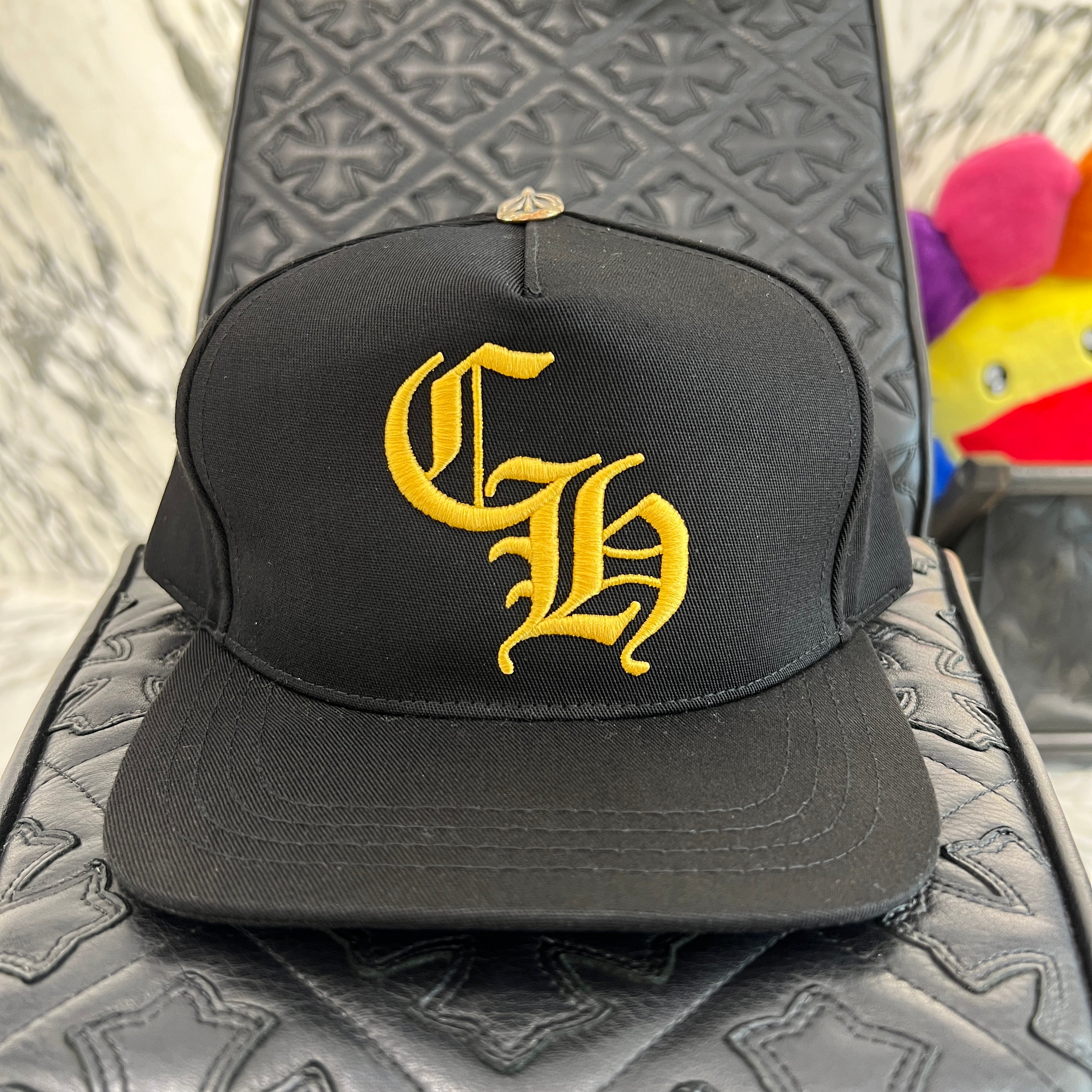 CHROME HEARTS CH Logo Embroidery Trucker Cap Size ONE SIZE