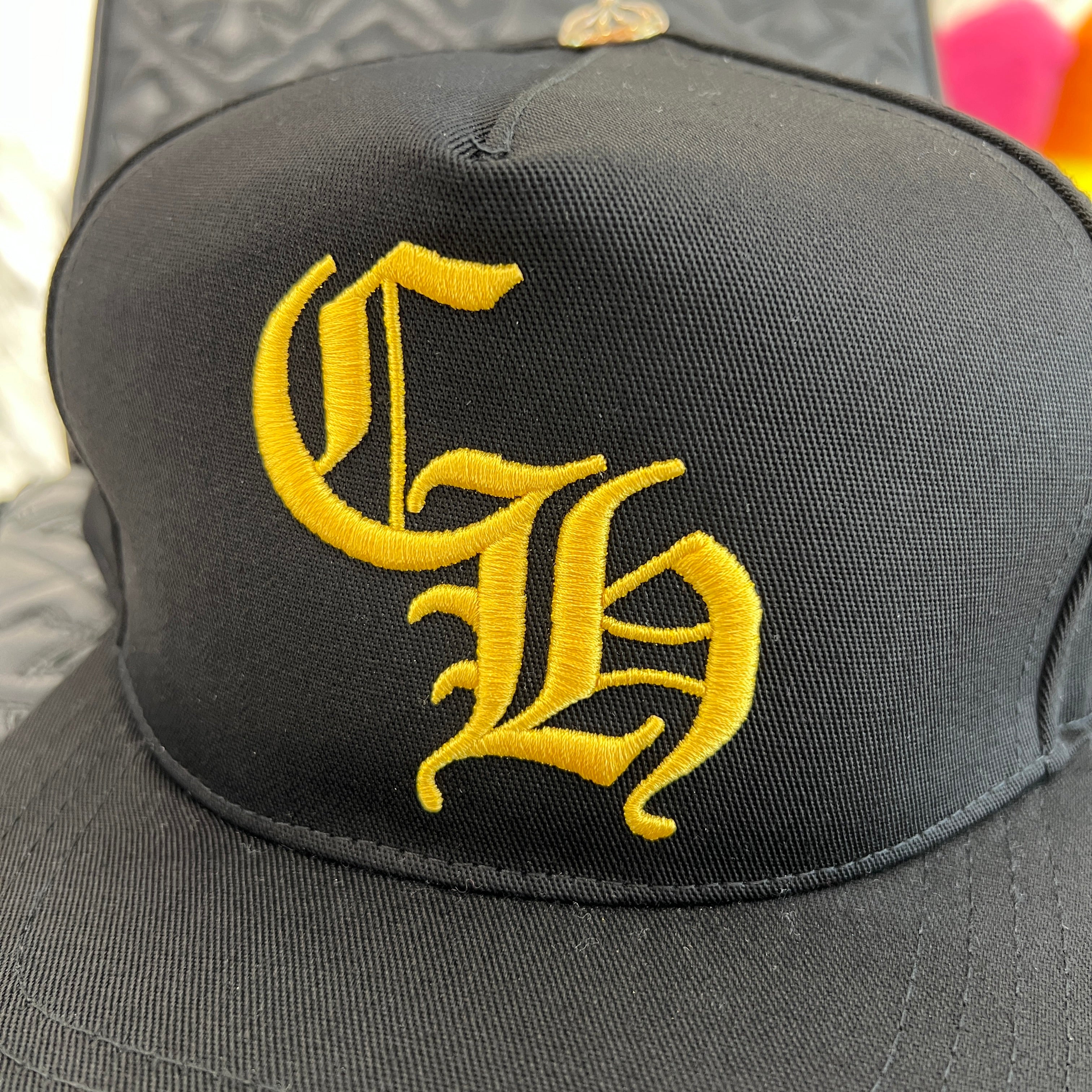 CHROME HEARTS CH Logo Embroidery Trucker Cap Size ONE SIZE
