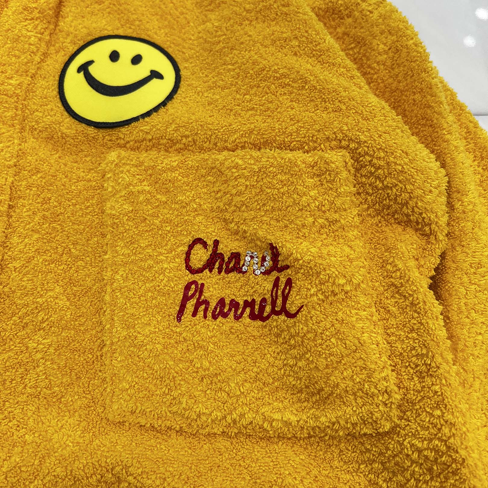 CHANEL × Pharrell Williams 2019SS Zip Up Hoodie P61066V46885 Size M シャネル×ファレルウィリアムス ジップアップフーディ サイズM
