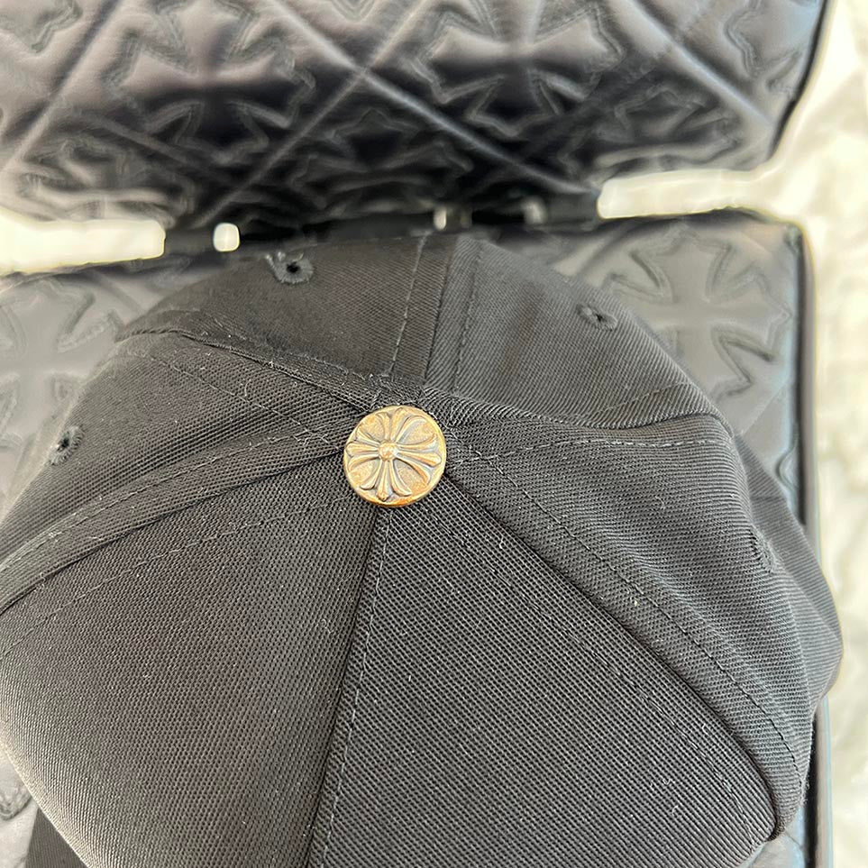 CHROME HEARTS CH Logo Embroidery Trucker Cap Size ONE SIZE（53-60）クロムハーツ CHロゴ刺繍 トラッカーキャップ サイズONE SIZE（53-60）